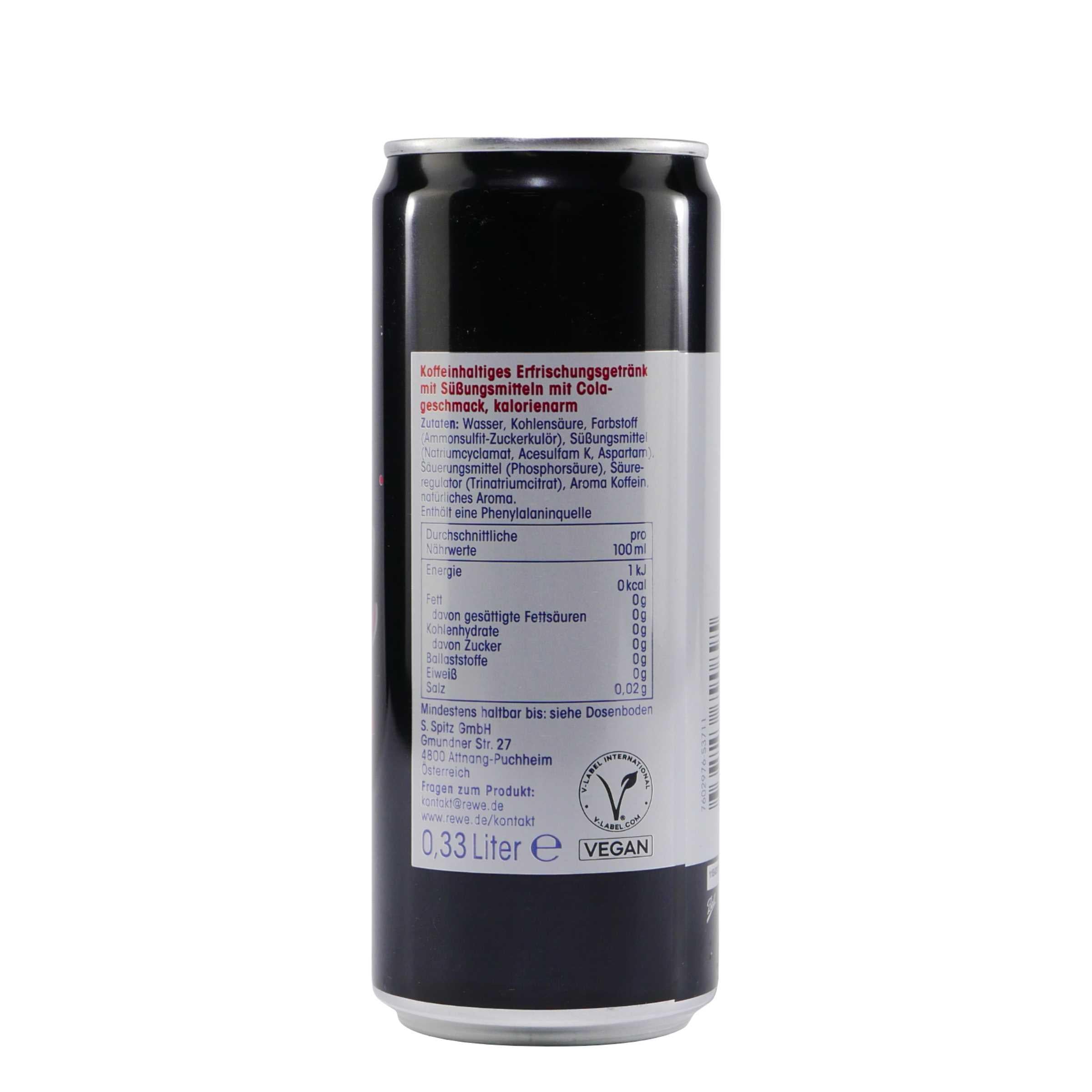 ja! Cola Zero (24 x 0,33L) EINWEG