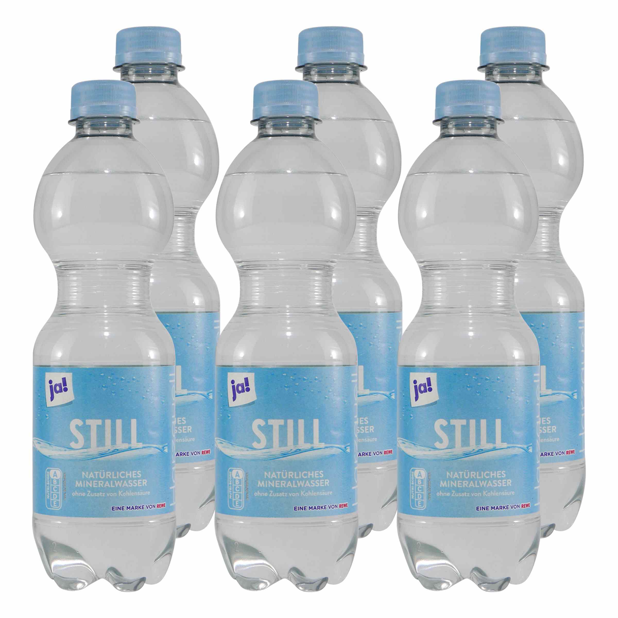 ja! Mineralwasser -Still- (9 x 0,5L) EINWEG