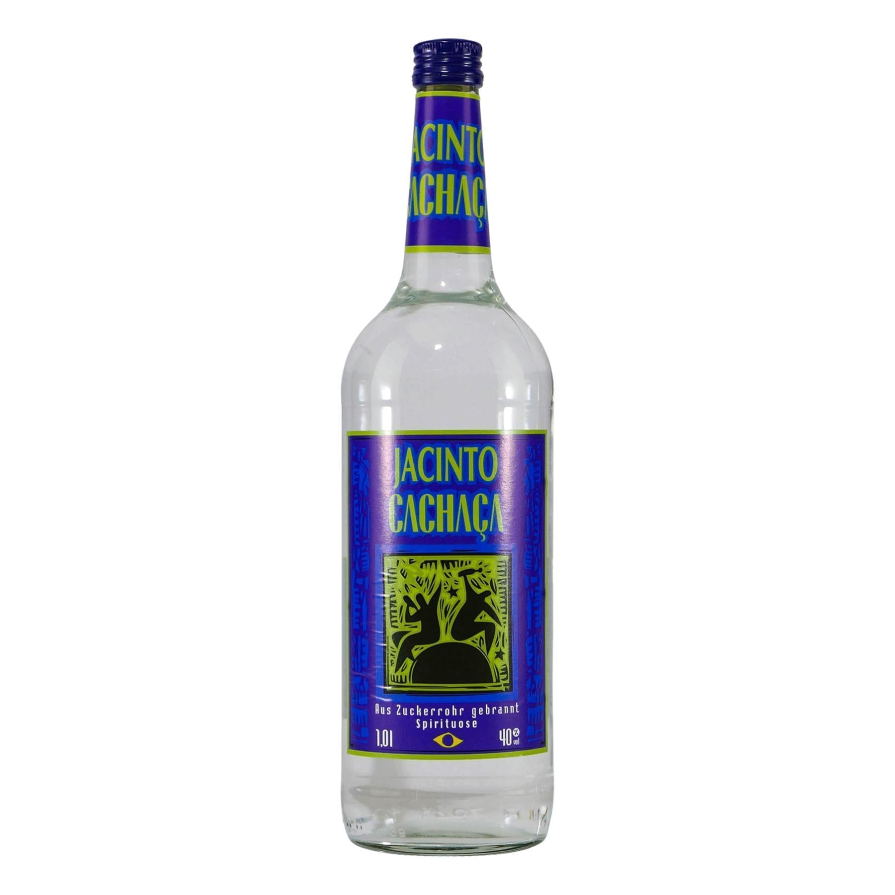 Jacinto Cachaca Zuckerrohr Spirituose (6 x 1,0L)