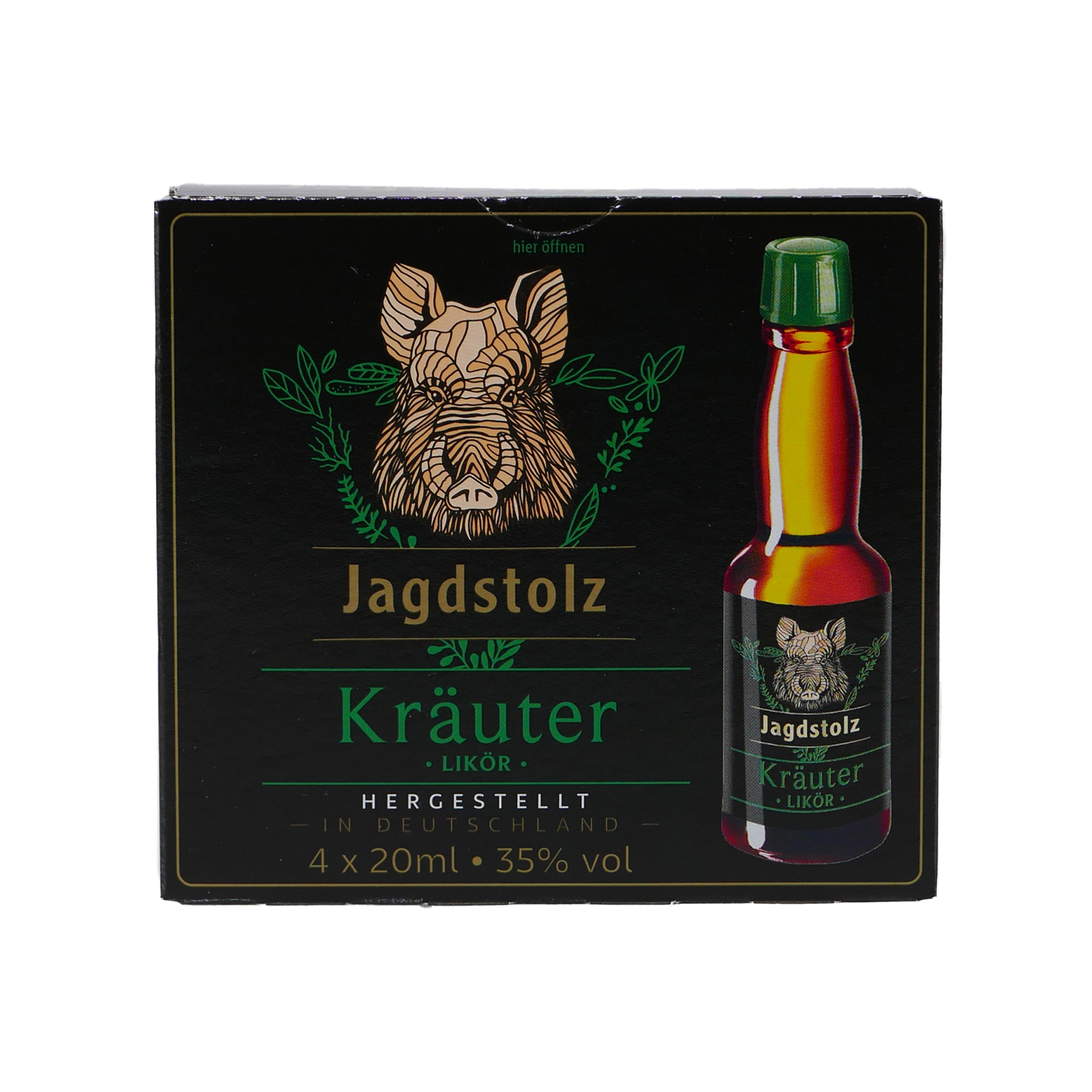 Jagdstolz Kräuterlikör (80 x 0,02L)