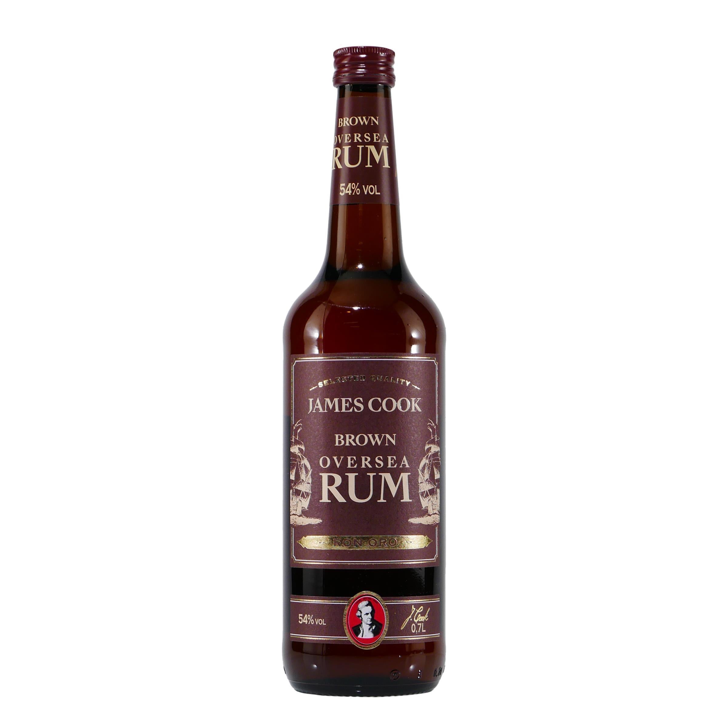 James Cook Oversea Rum 54% mit Geschenk-HK