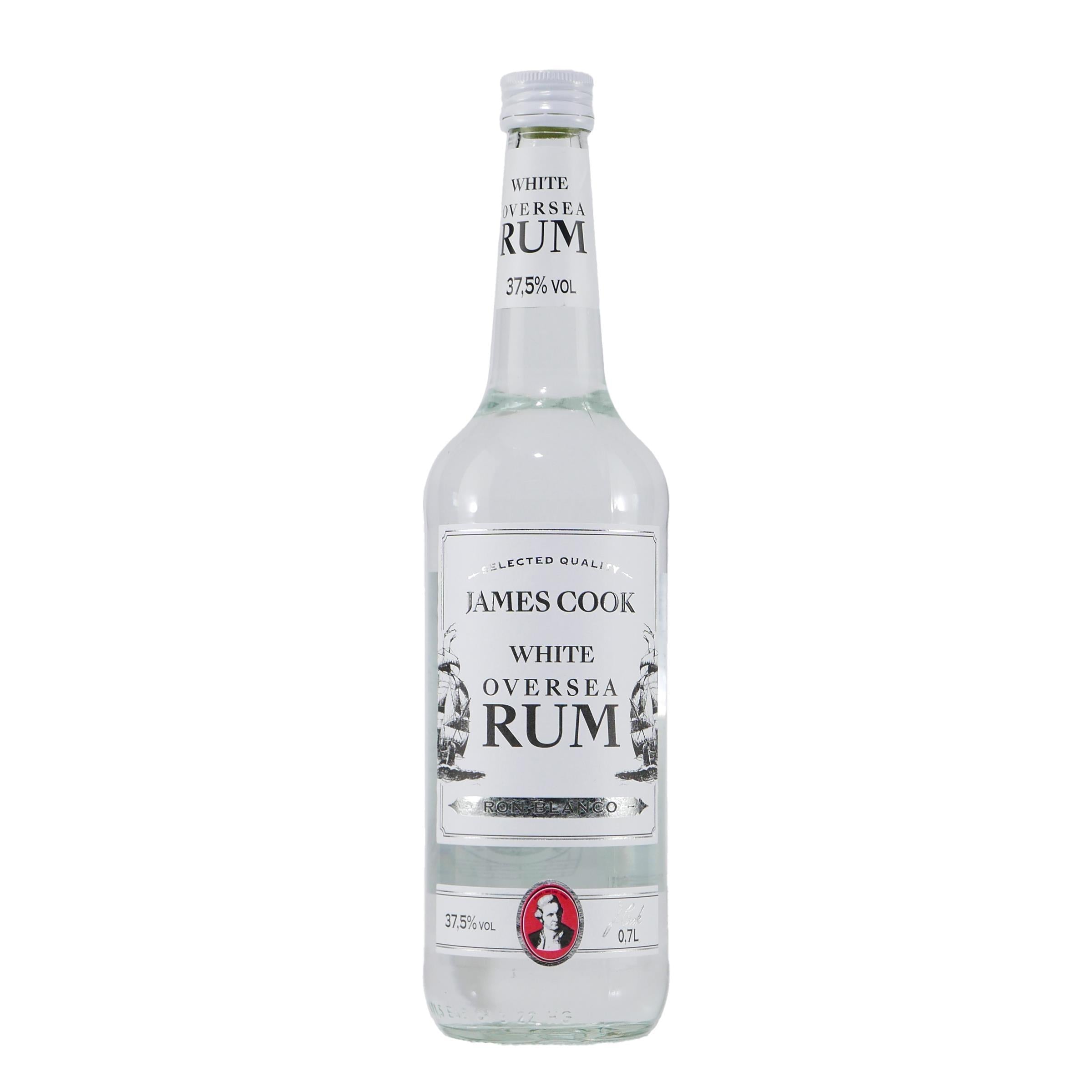 James Cook Oversea White Rum mit Geschenk-HK