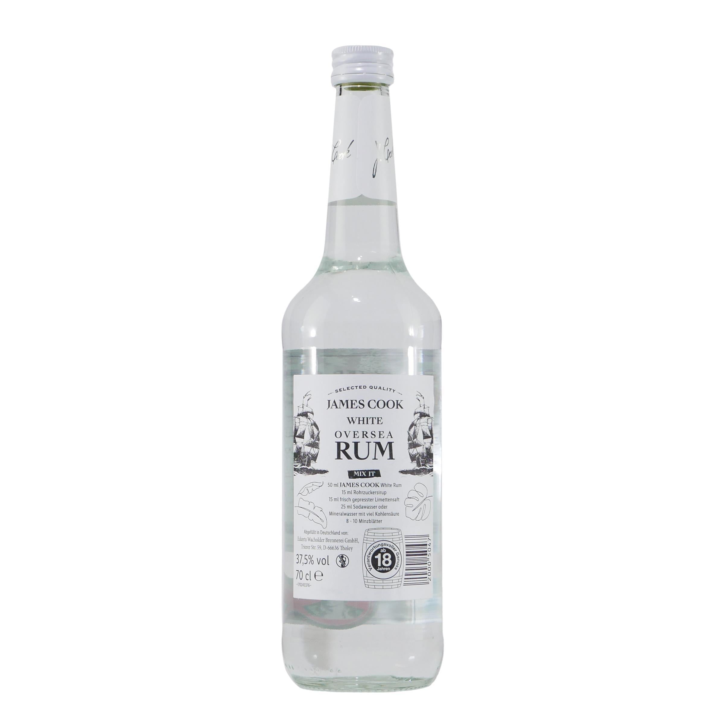 James Cook Oversea White Rum