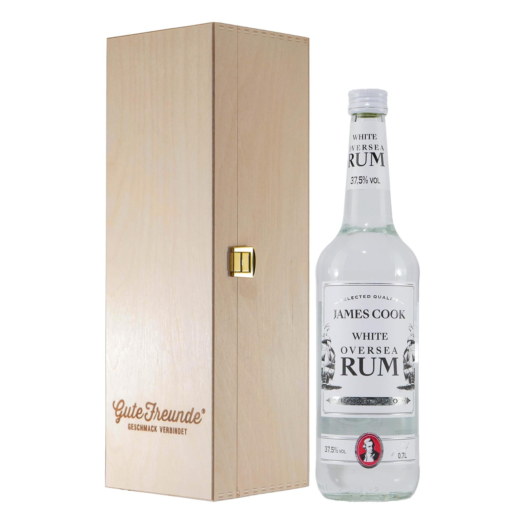 James Cook Oversea White Rum mit Geschenk-HK