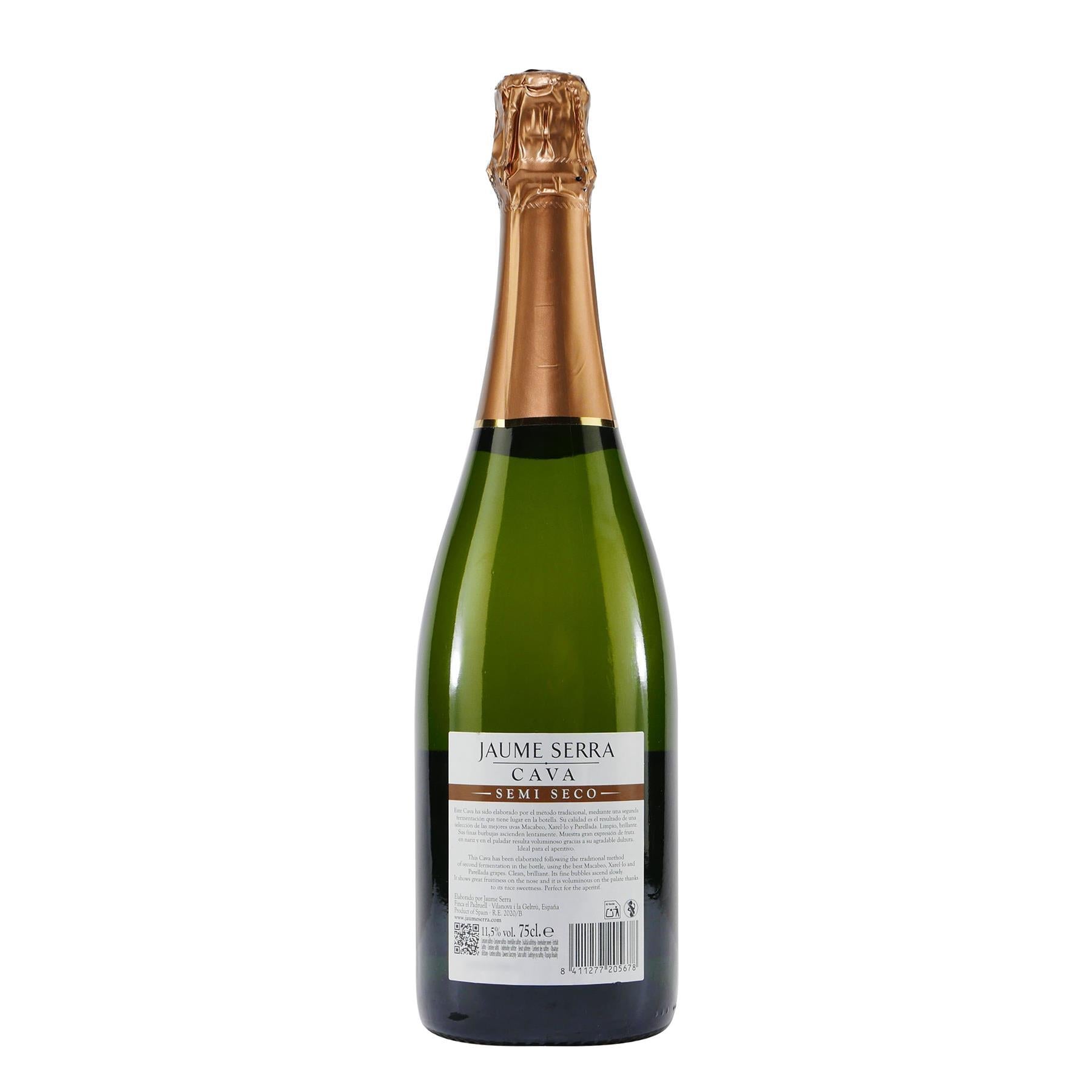 Jaume Serra Cava Semi Secco -halbtrocken- (6 x 0,75L)