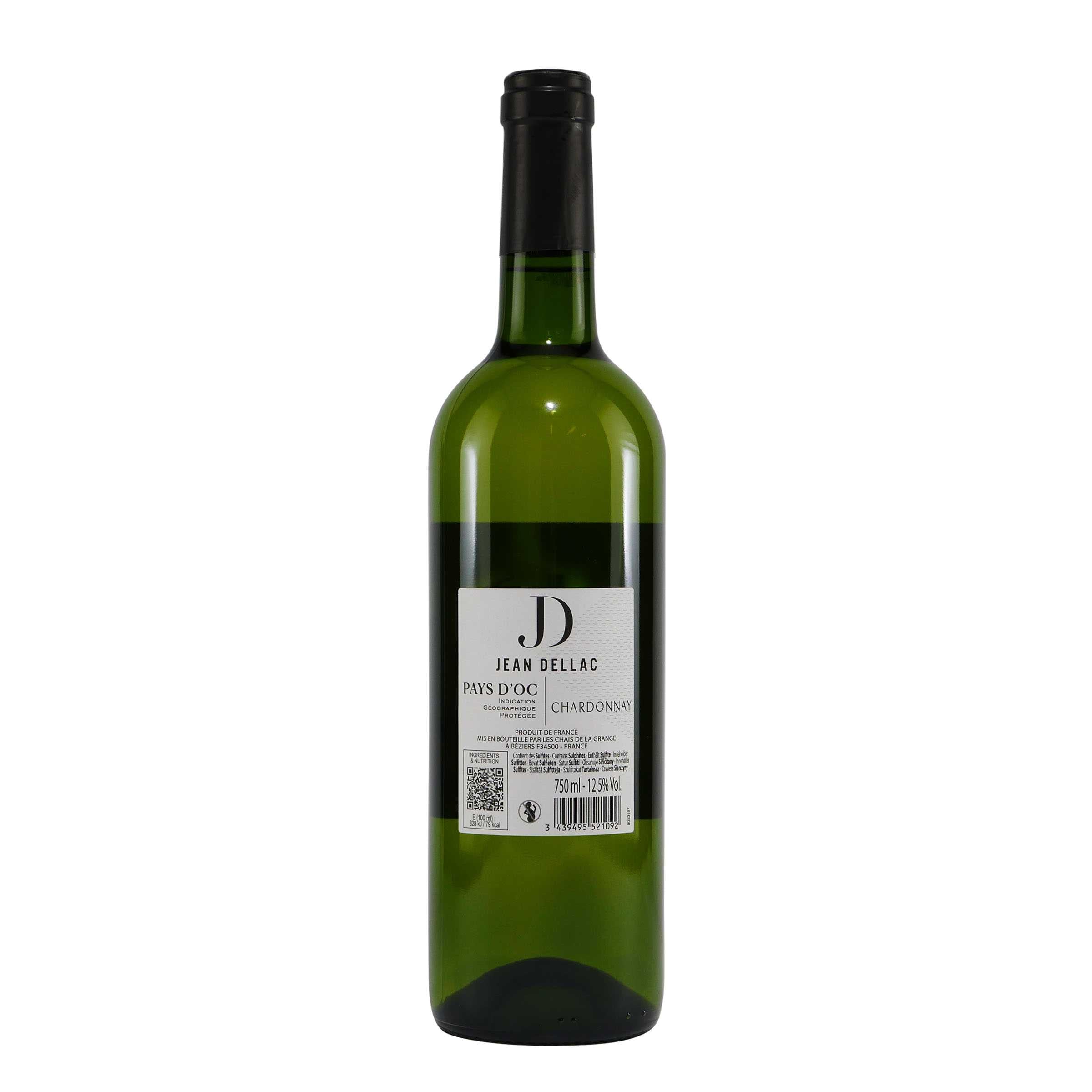 Jean Dellac Chardonnay IGP -trocken- (6 x 0,75L)