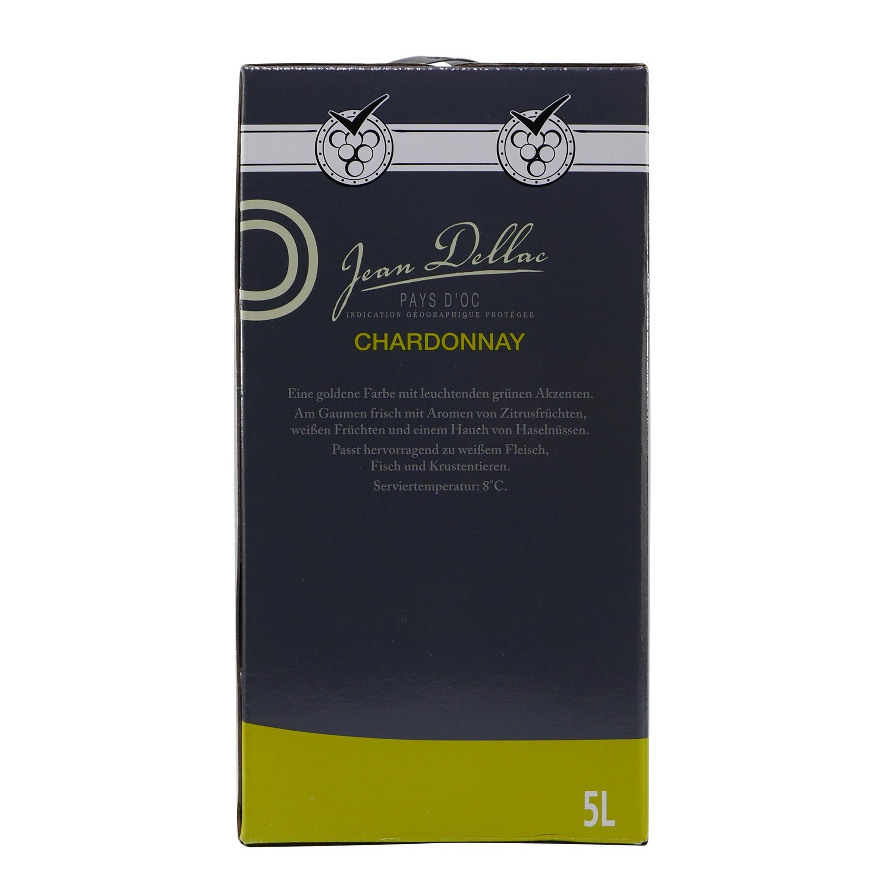 Jean Dellac Chardonnay -trocken- IGP BIB 5L
