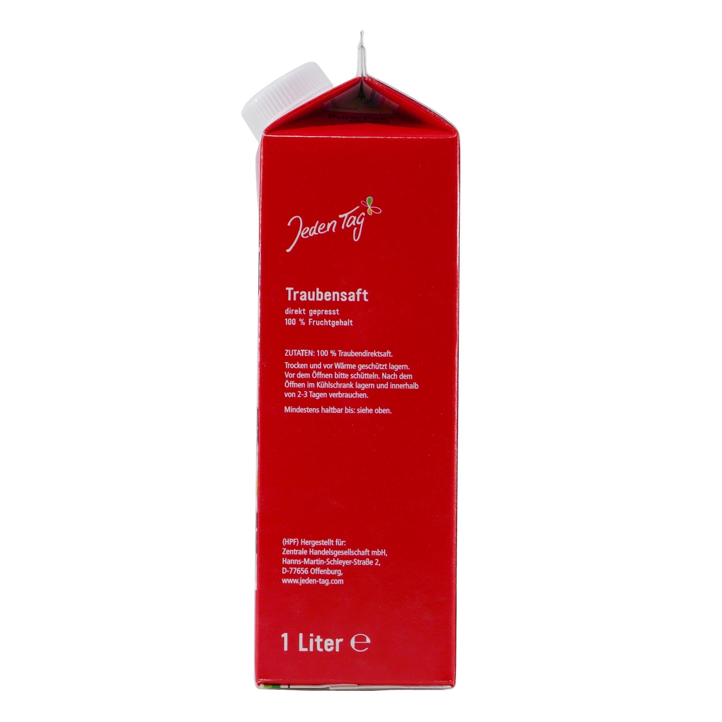 Jeden Tag Traubensaft (12 x 1,0L)