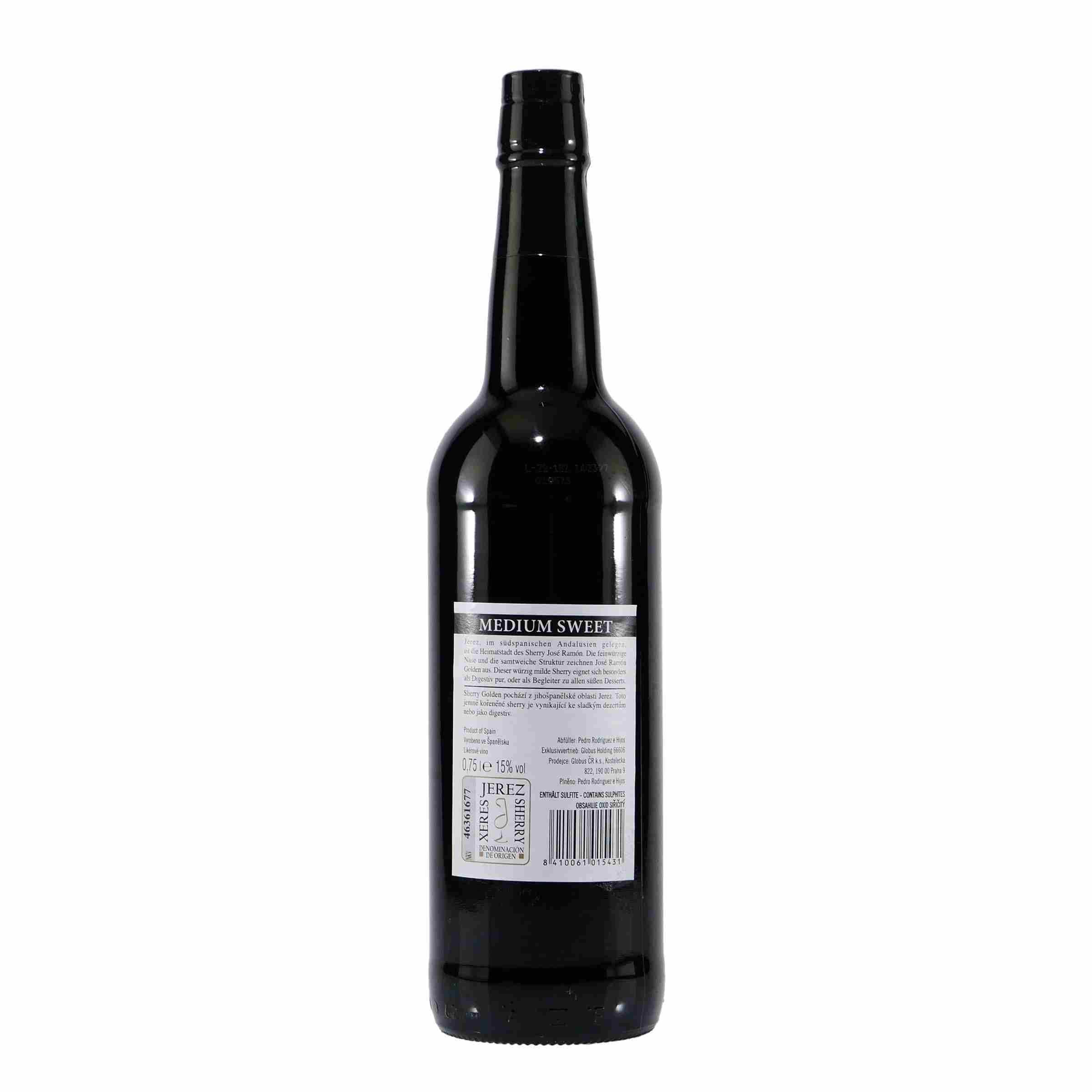 Jose Ramon Sherry -Medium Sweet-