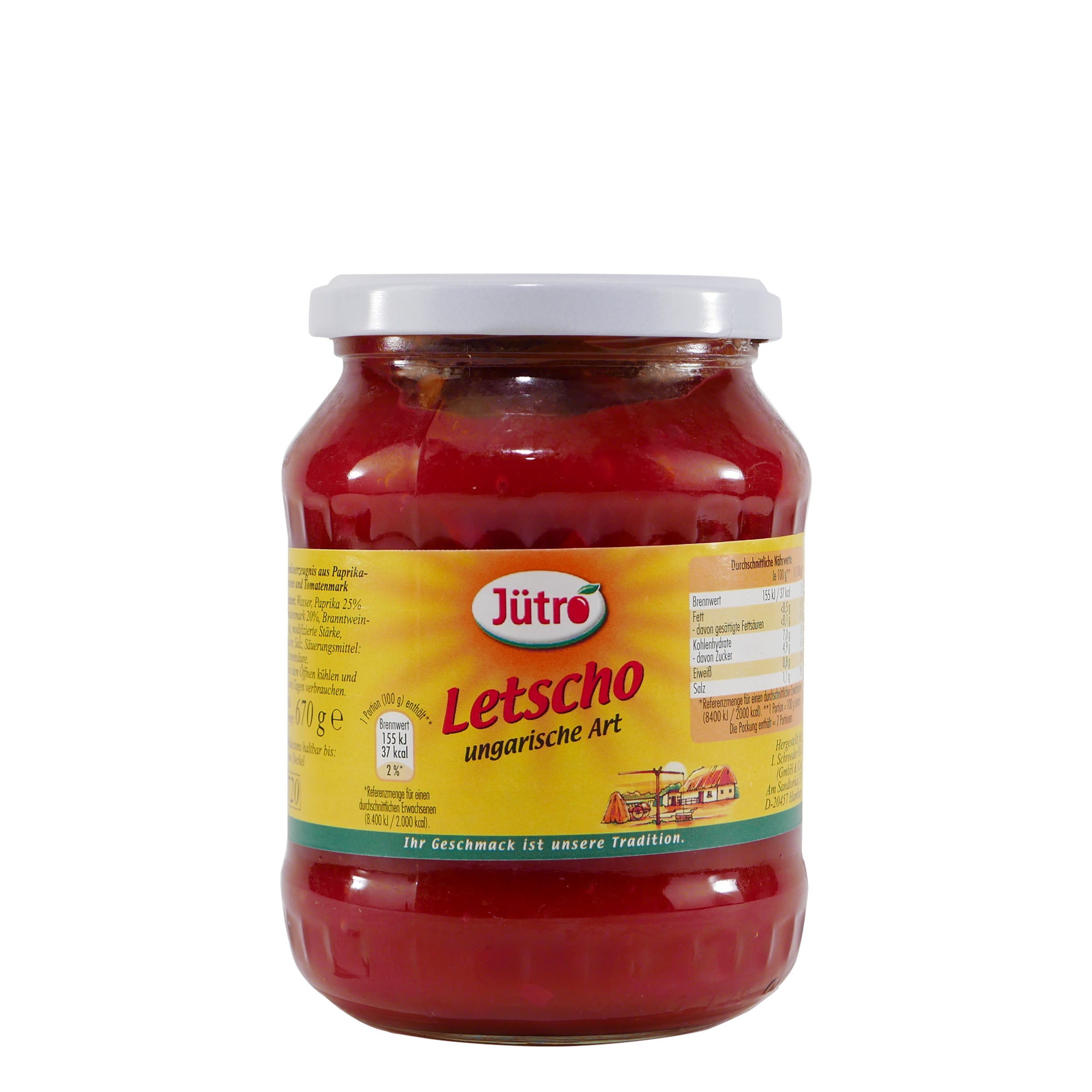 Jütro Letscho Ungarische Art (12 x 0,67KG)