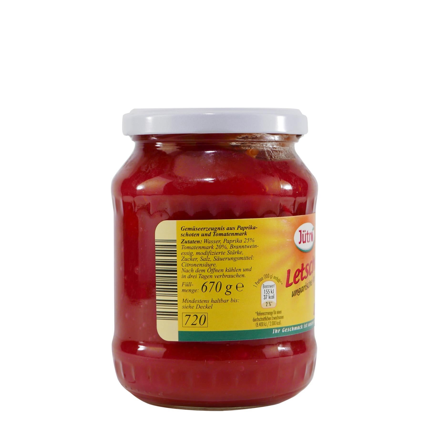 Jütro Letscho Ungarische Art (12 x 0,67KG)