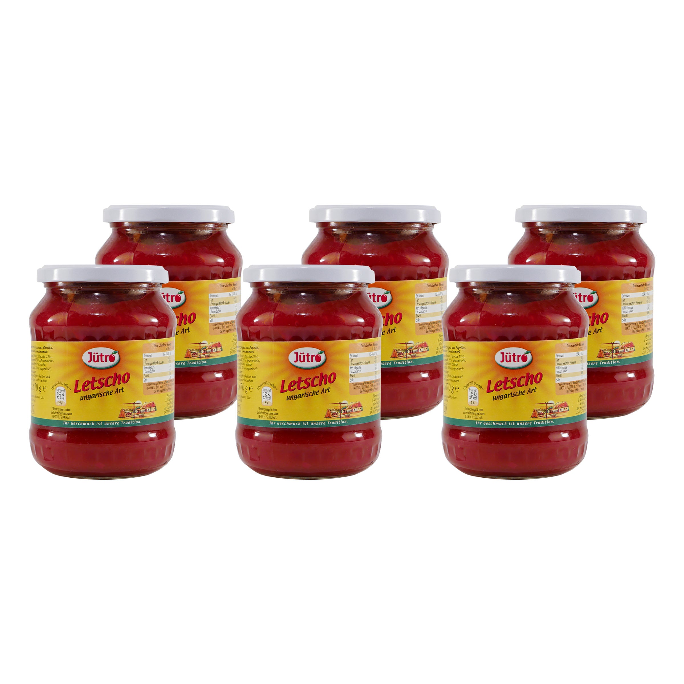 Jütro Letscho Ungarische Art (12 x 0,67KG)