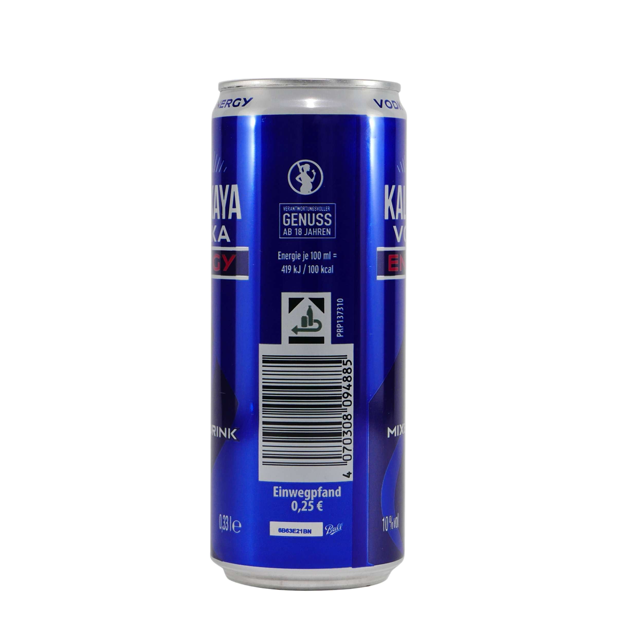 Kaliskaya Vodka & Energy (12 x 0,33L) EINWEG