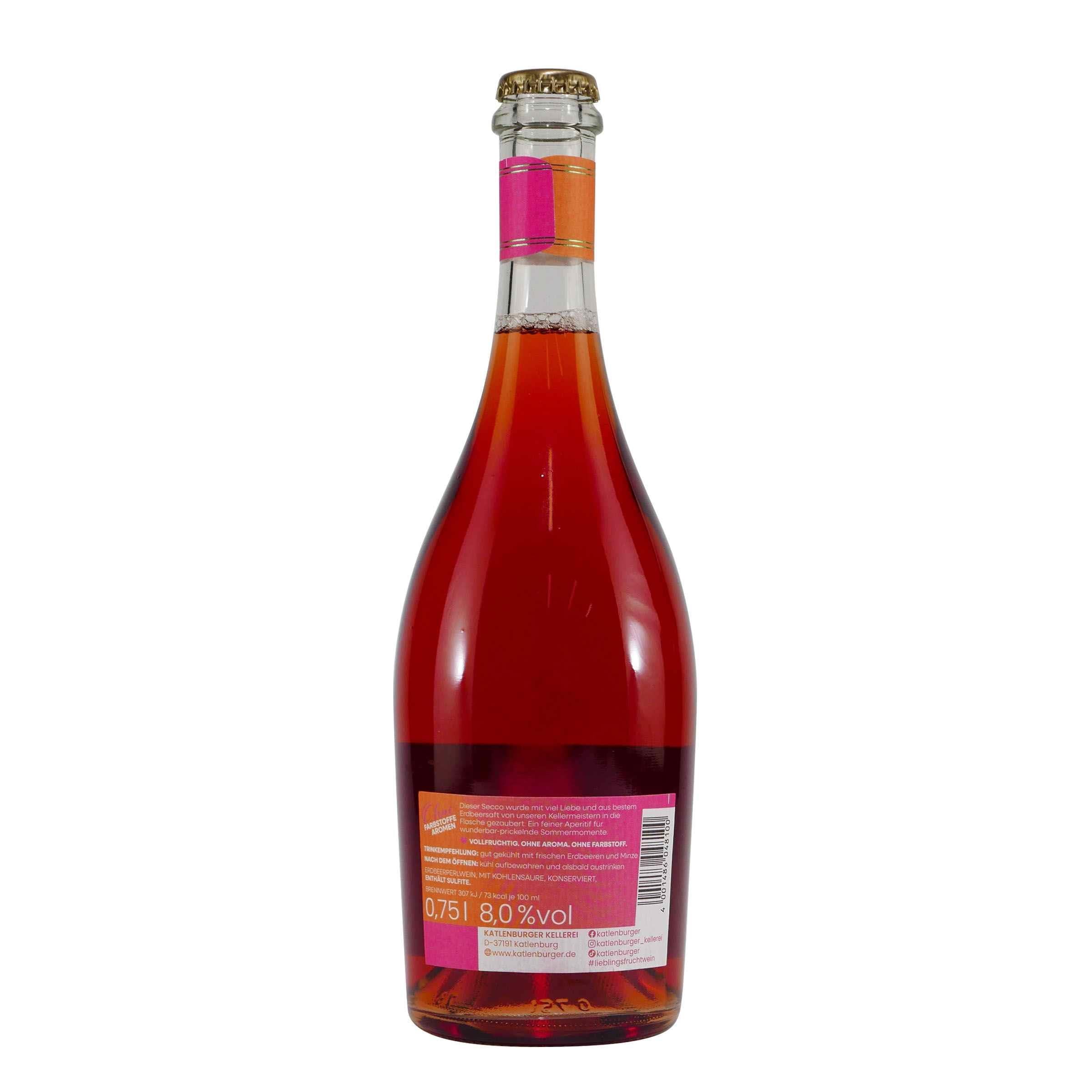 Katlenburger Summer-Swing Erdbeer Secco (6 x 0,75L)