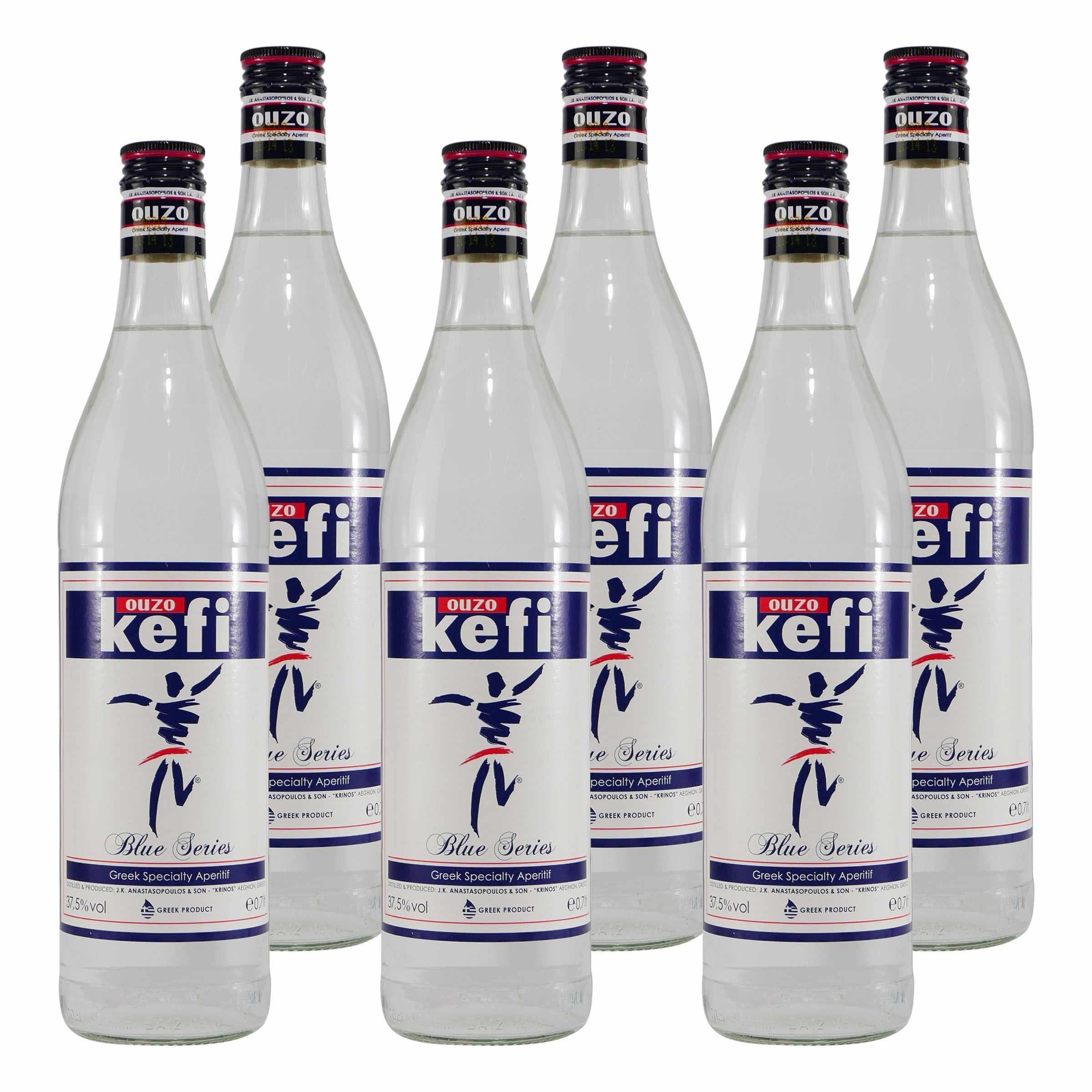 Kefi Ouzo Blue Series (6 x 0,7L)