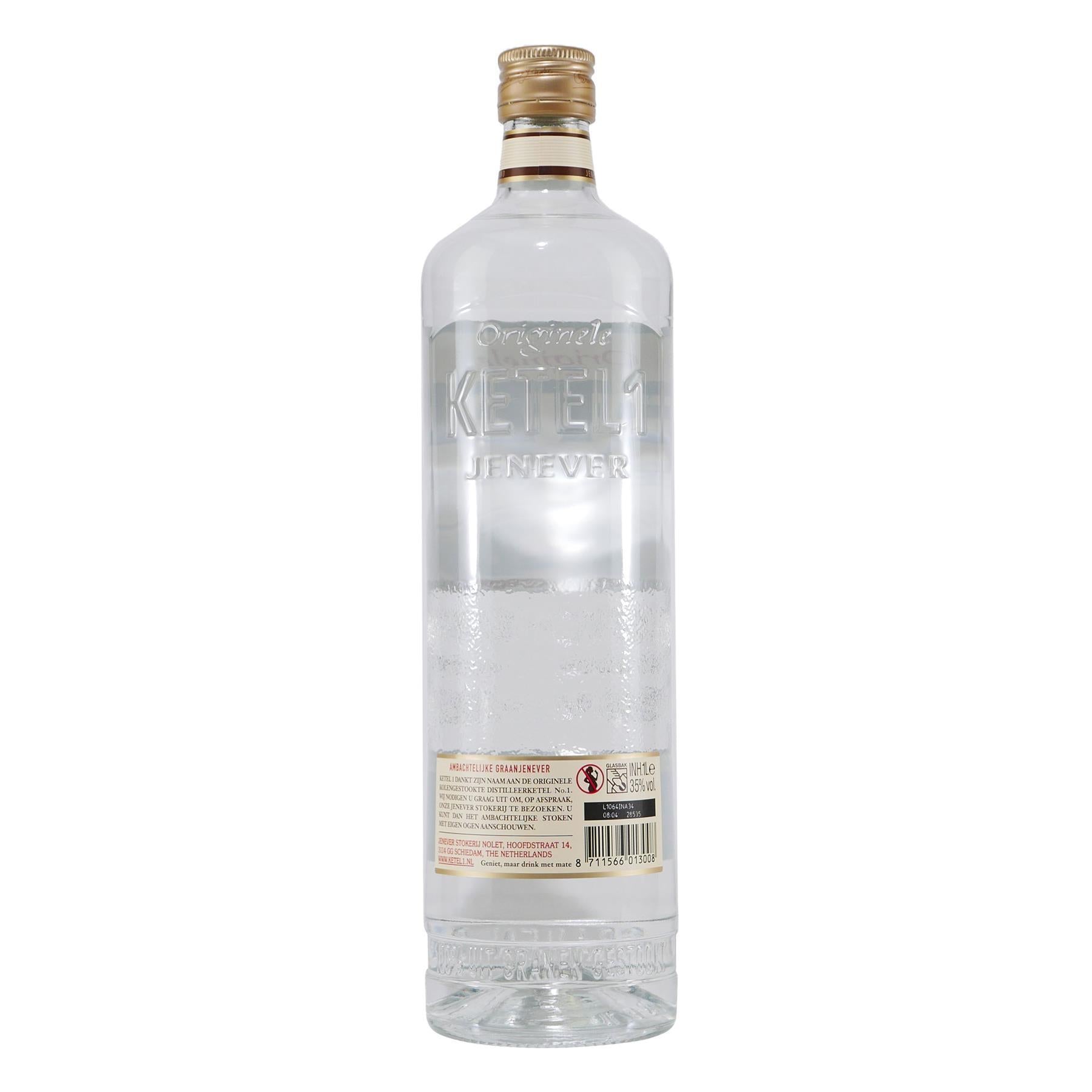 Ketel 1 Jenever mit Geschenk-Holzkiste