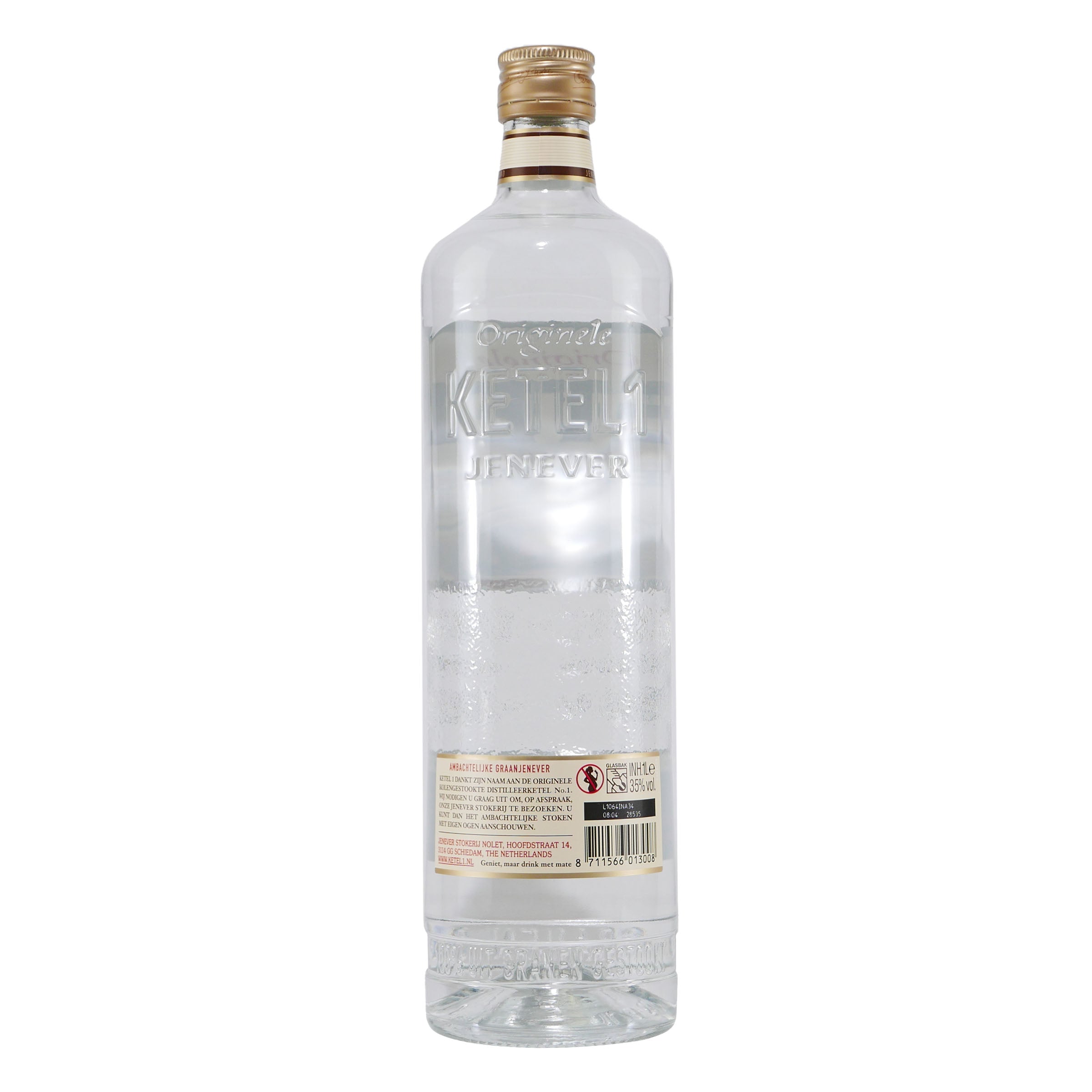 Ketel 1 Jenever mit Geschenk-Holzkiste