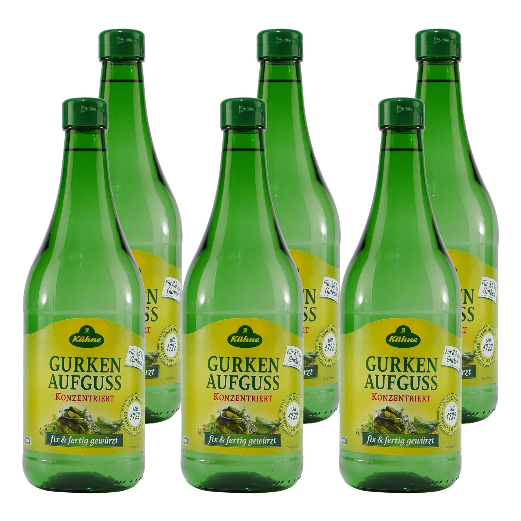 Kühne Gurken Aufguss (6 x 0,75L)