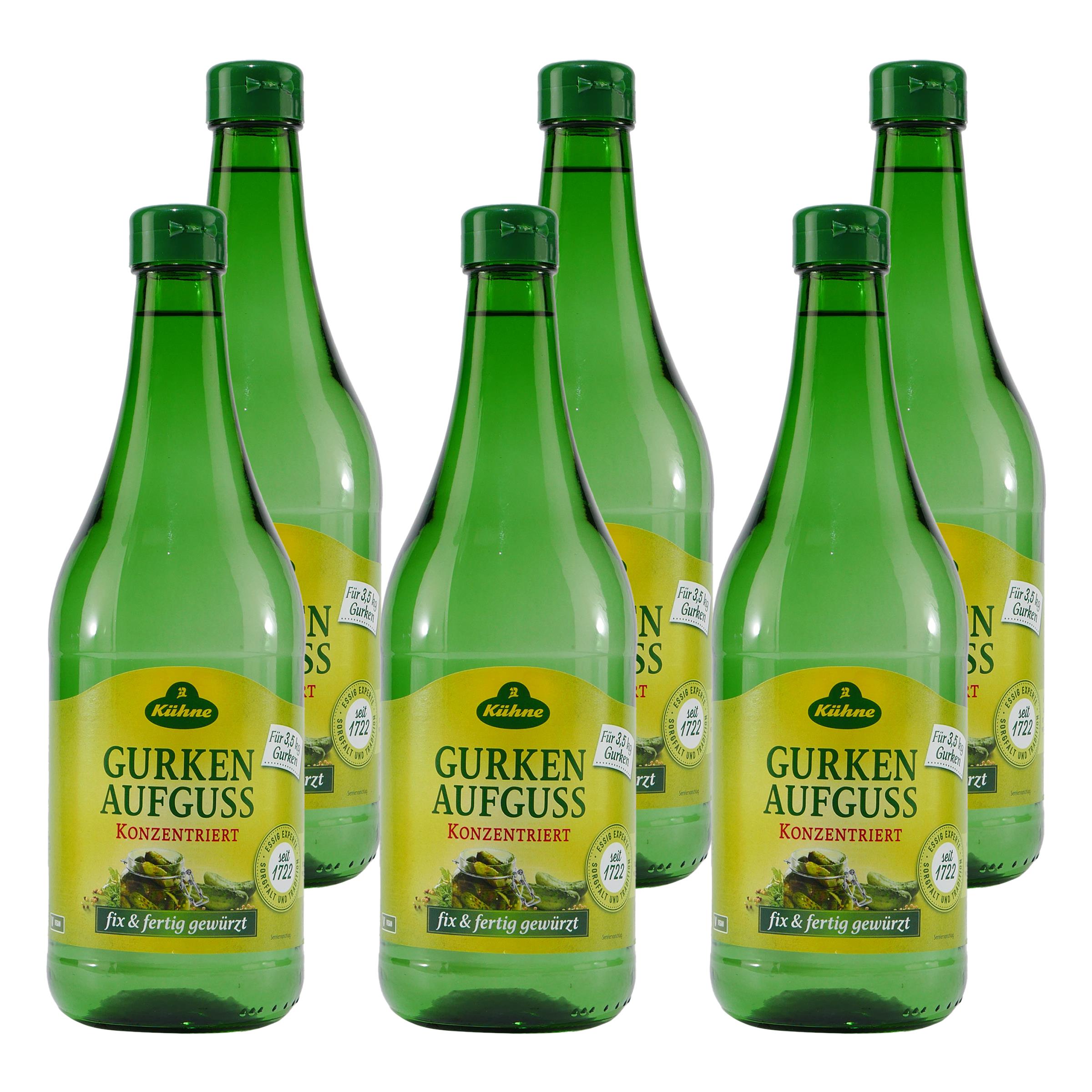 Kühne Gurken Aufguss (6 x 0,75L)