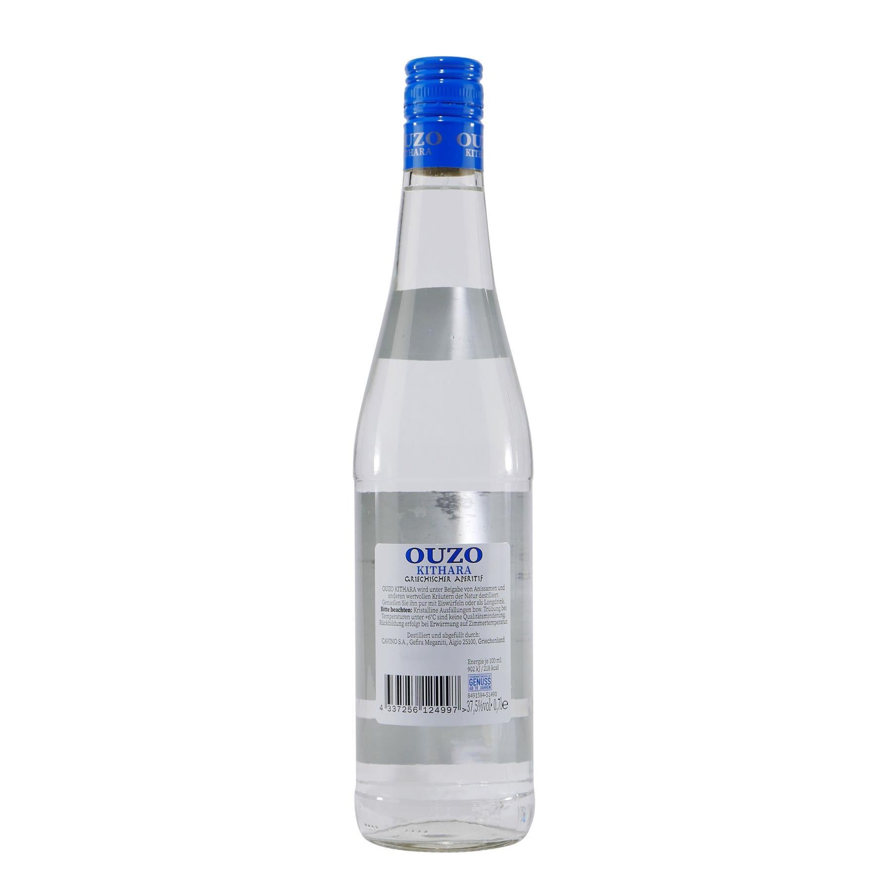 Kithara Ouzo mit Geschenk-Holzkiste