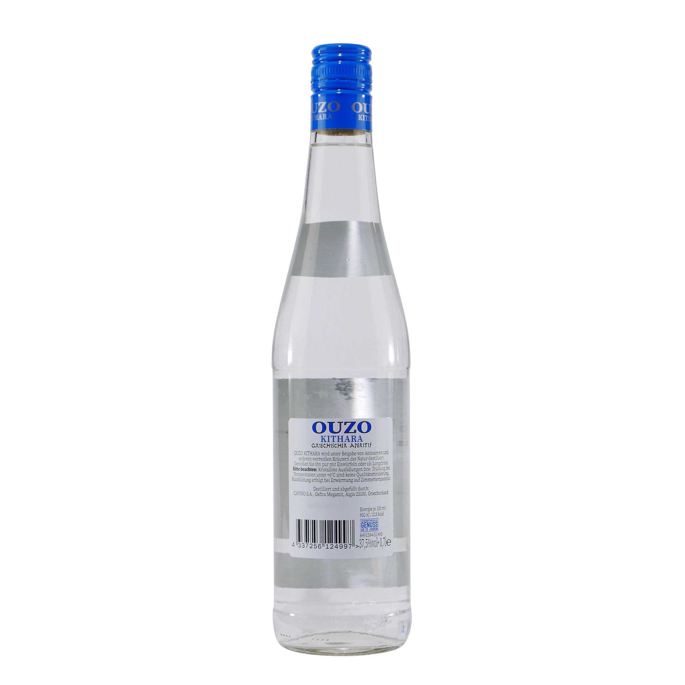 Kithara Ouzo mit Geschenk-Holzkiste