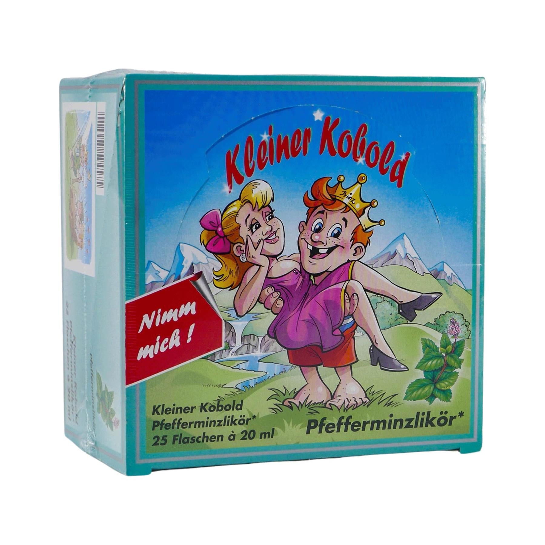 Kleiner Kobold Pfefferminz Likör (25 x 0,02L)
