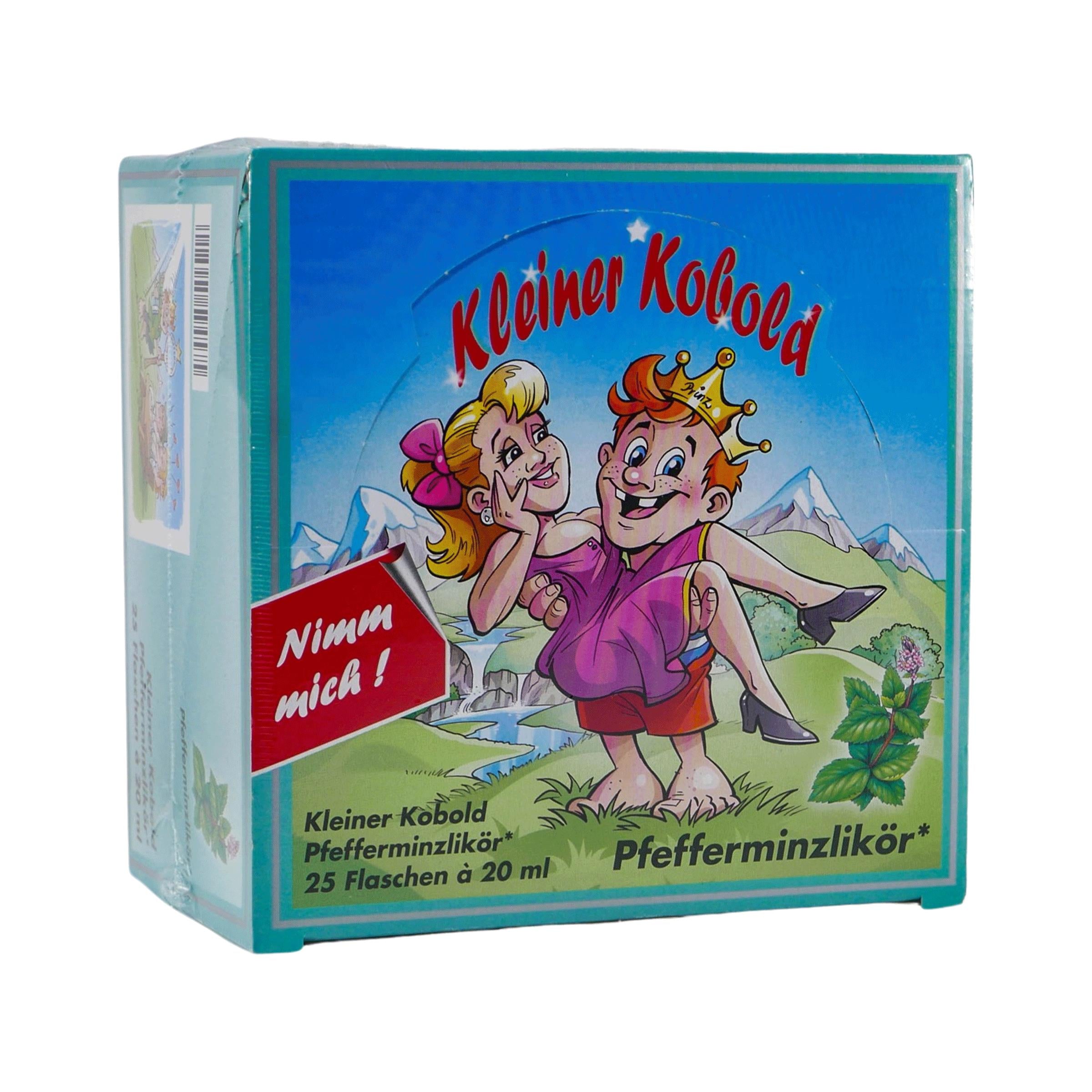 Kleiner Kobold Pfefferminz Likör (25 x 0,02L)