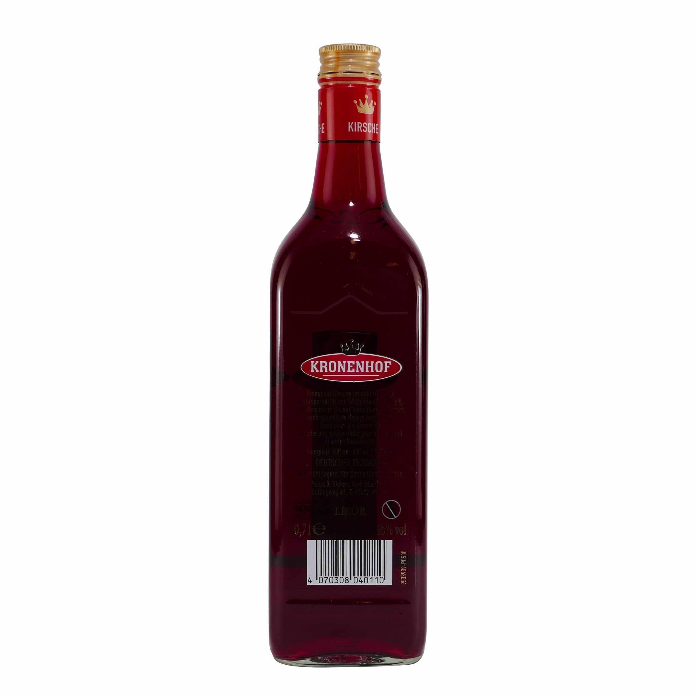 Kronenhof Kirsch Likör (6 x 0,7L)
