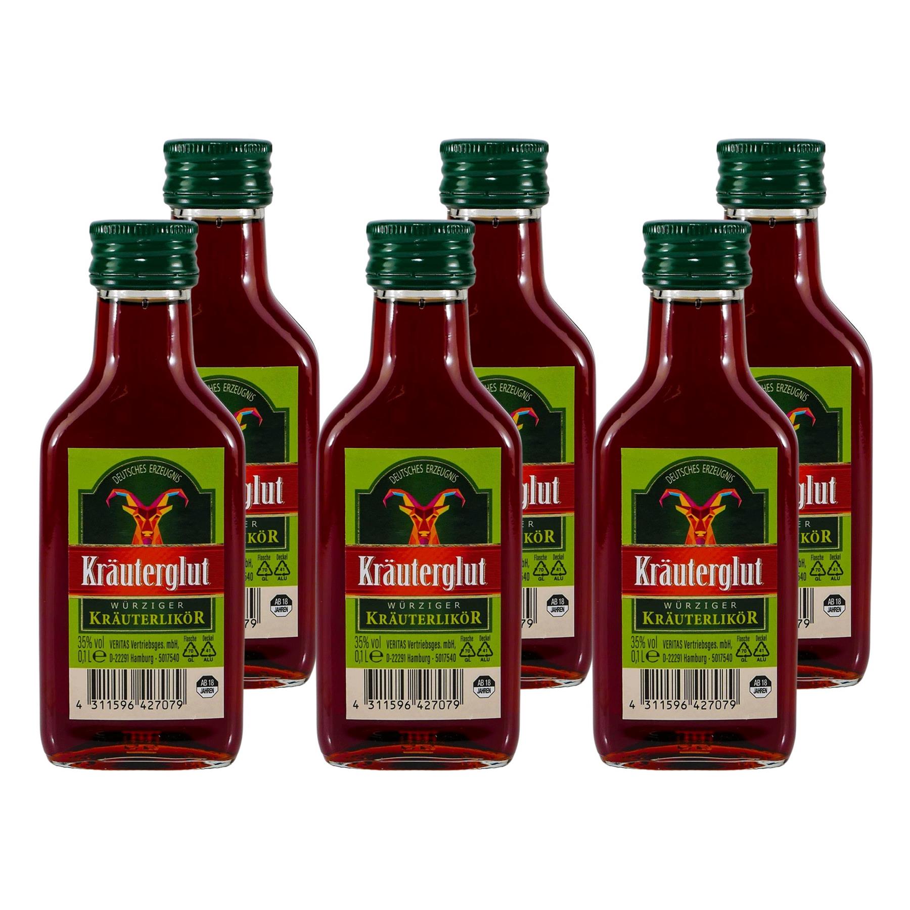 Kräuterglut Kräuterlikör (12 x 0,1L)