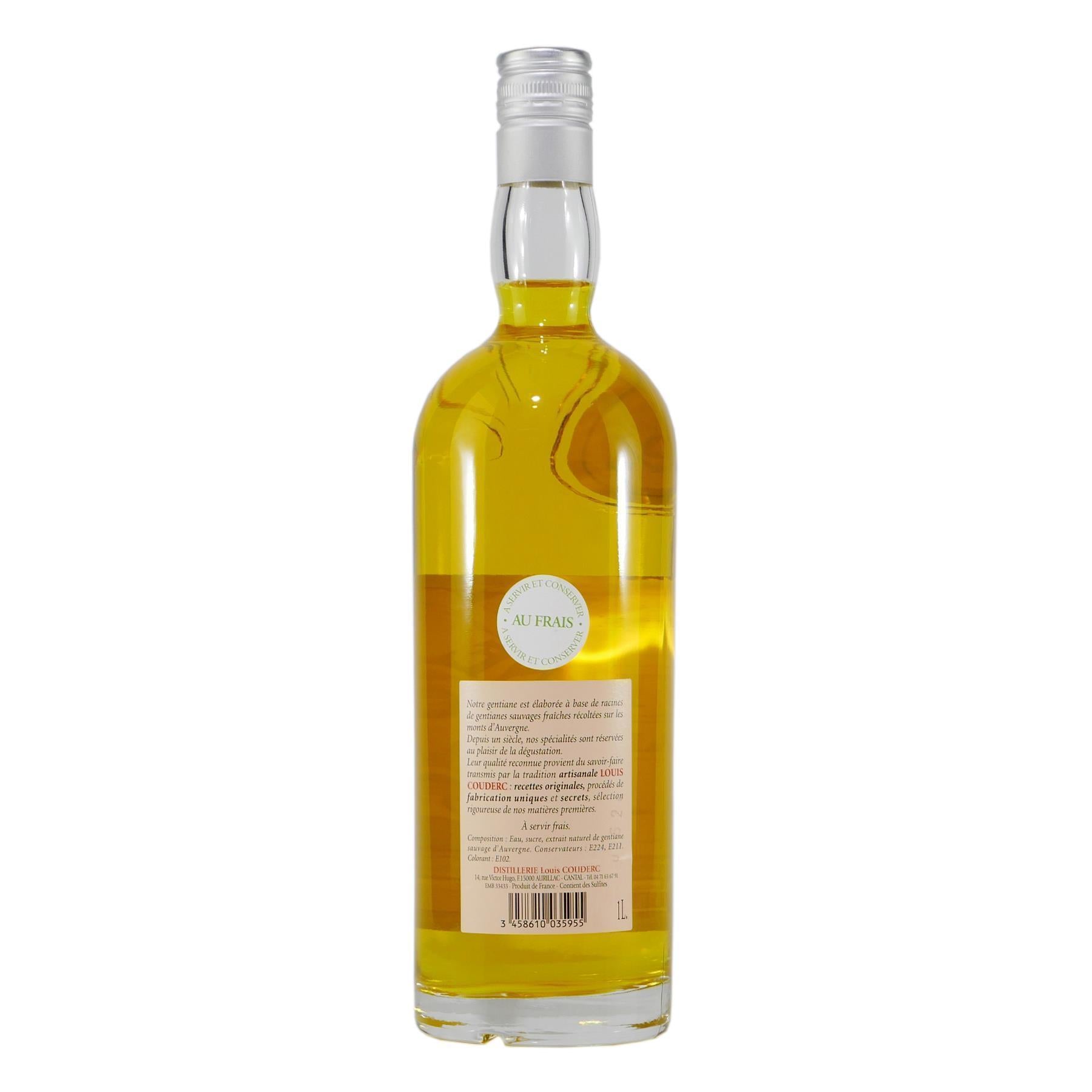 Couderc Gentiane Sans Alcool mit Geschenk-Holzkiste
