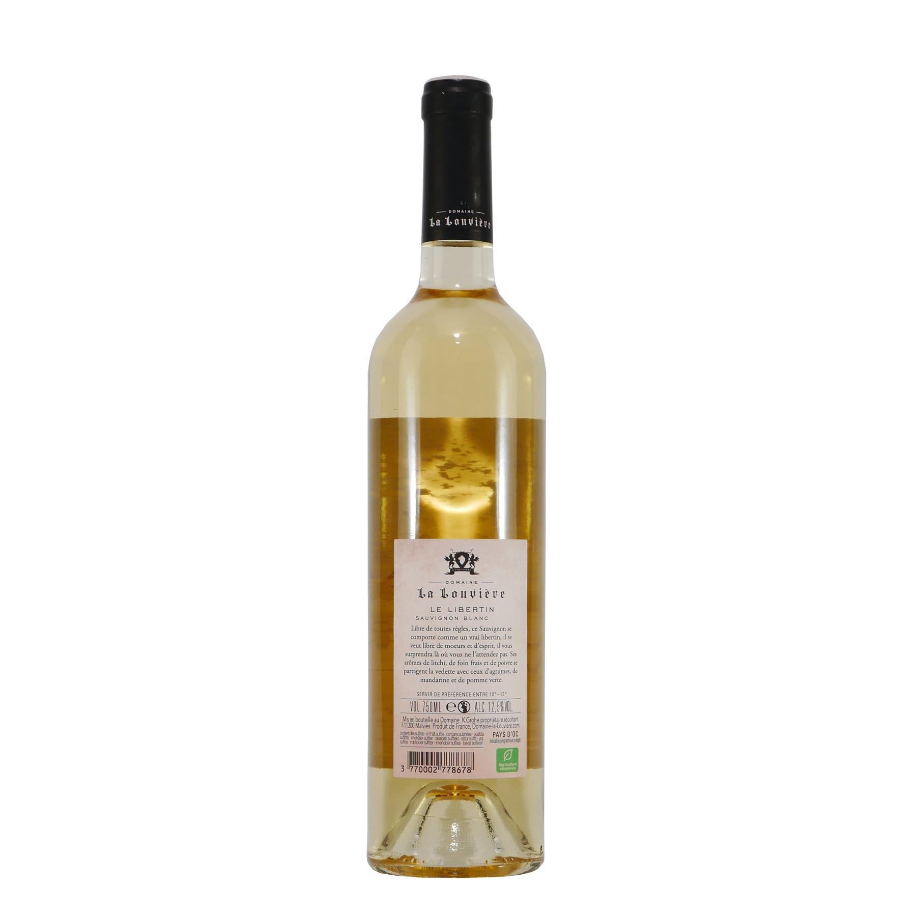 Domaine La Louvière Le Libertin Sauvignon Blanc Weisswein -trocken-