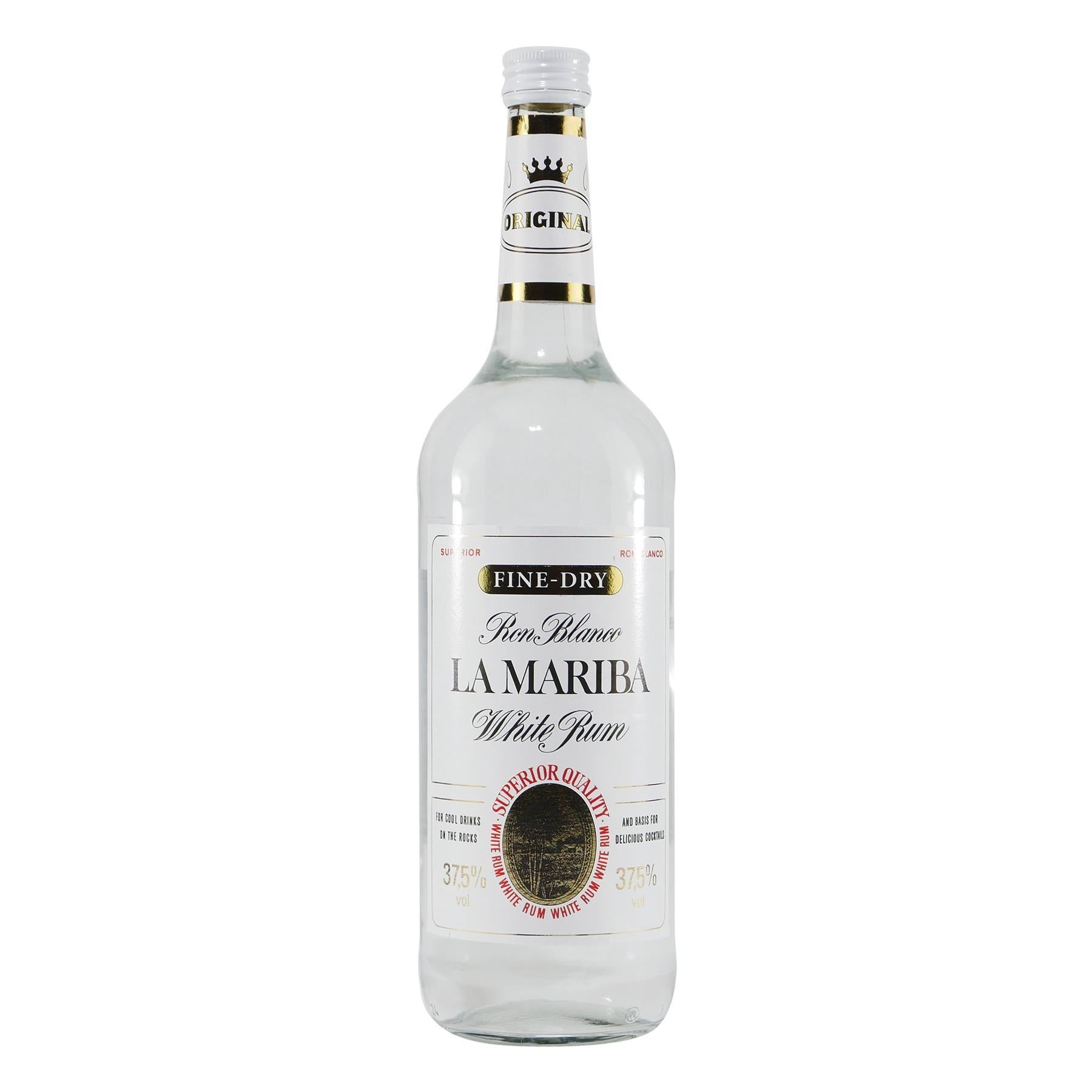 La Mariba White Rum mit Geschenk-Holzkiste