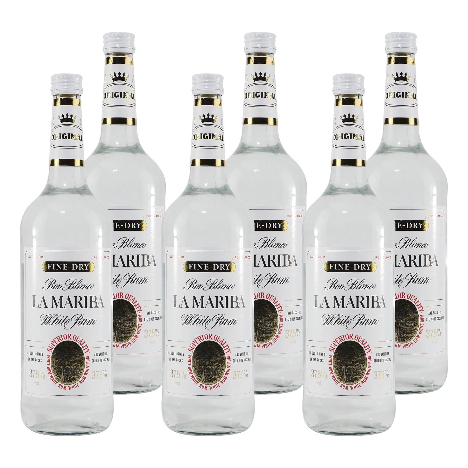 La Mariba White Rum (6 x 1,0L)
