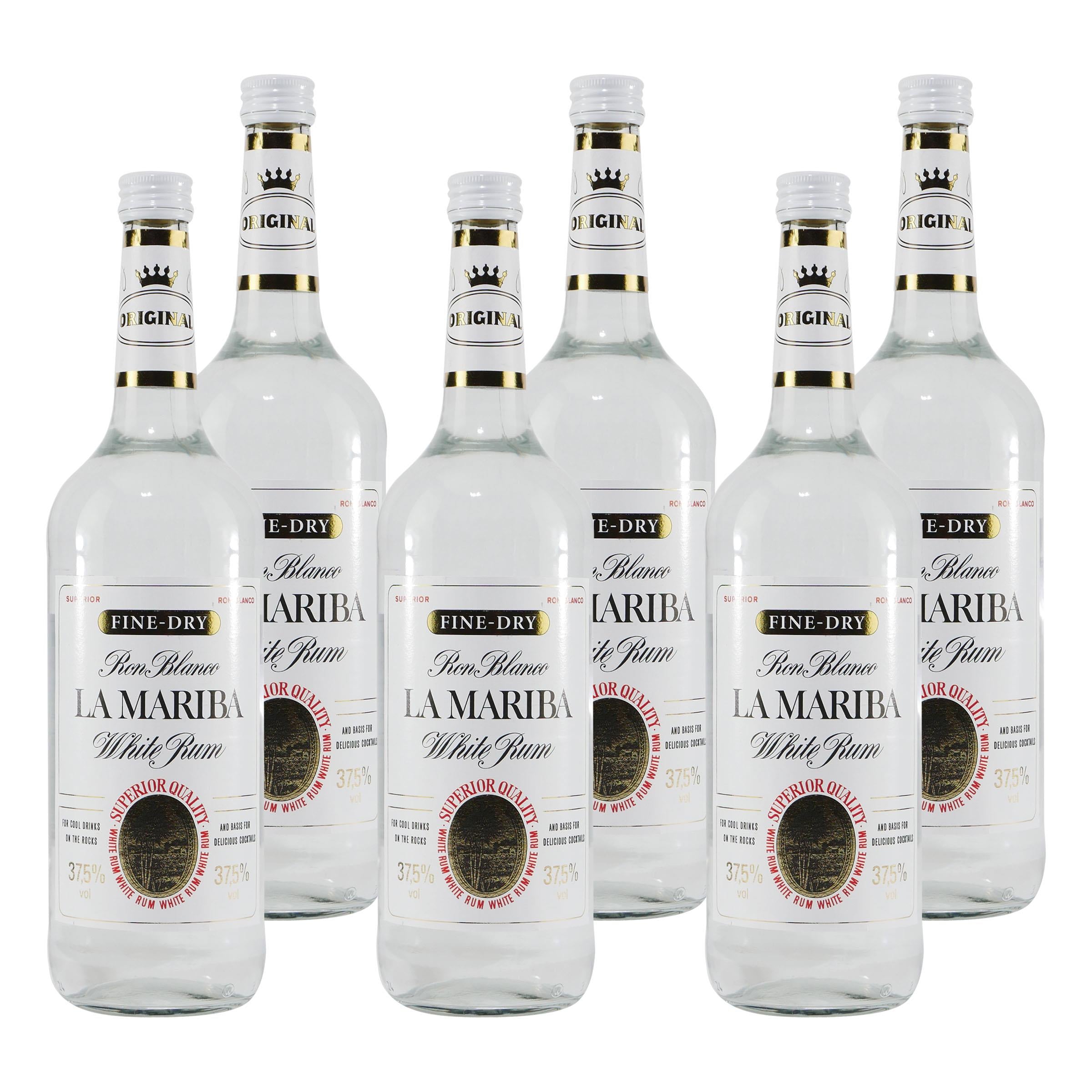 La Mariba White Rum (6 x 1,0L)