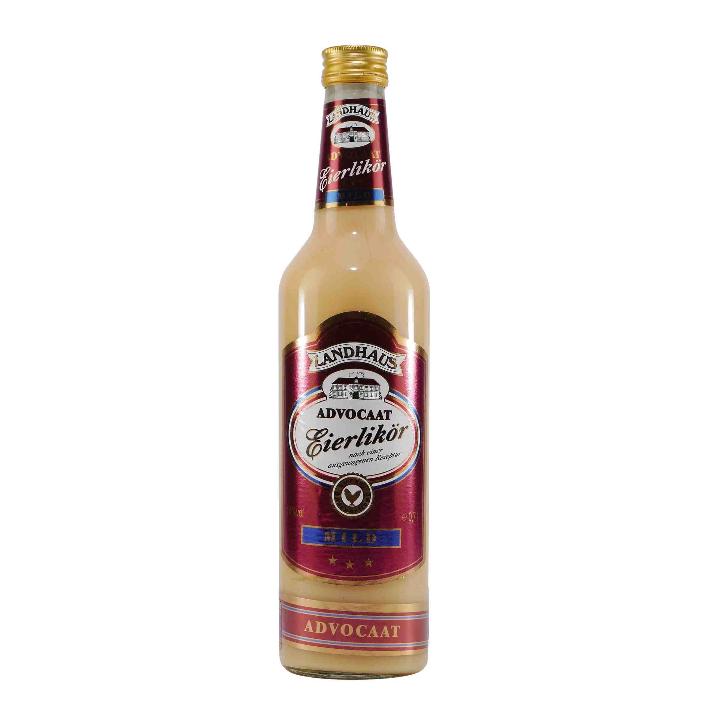Landhaus Advocaat Eierlikör Mild 14%