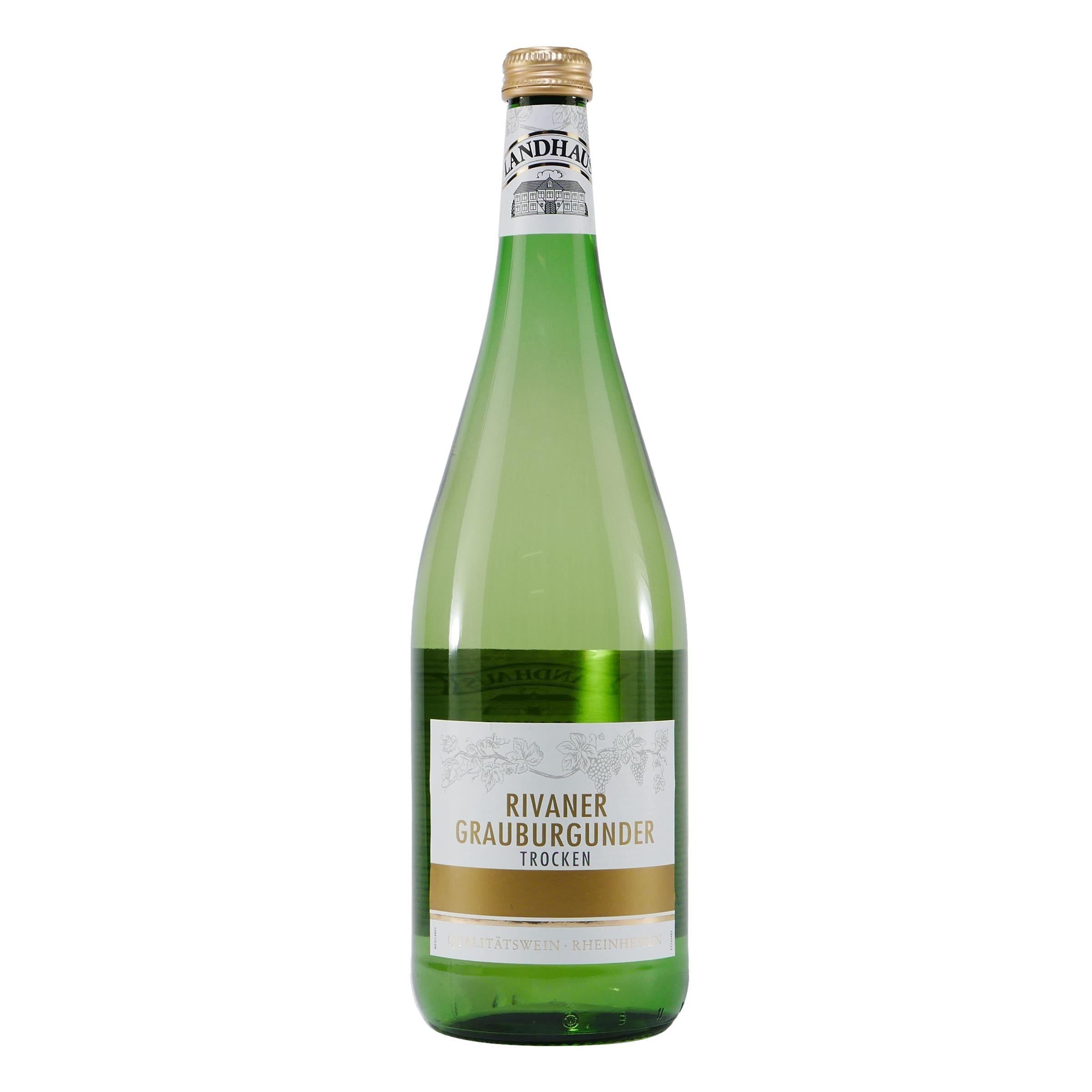 Landhaus Rivaner Grauburgunder -trocken- (6 x 1,0L)