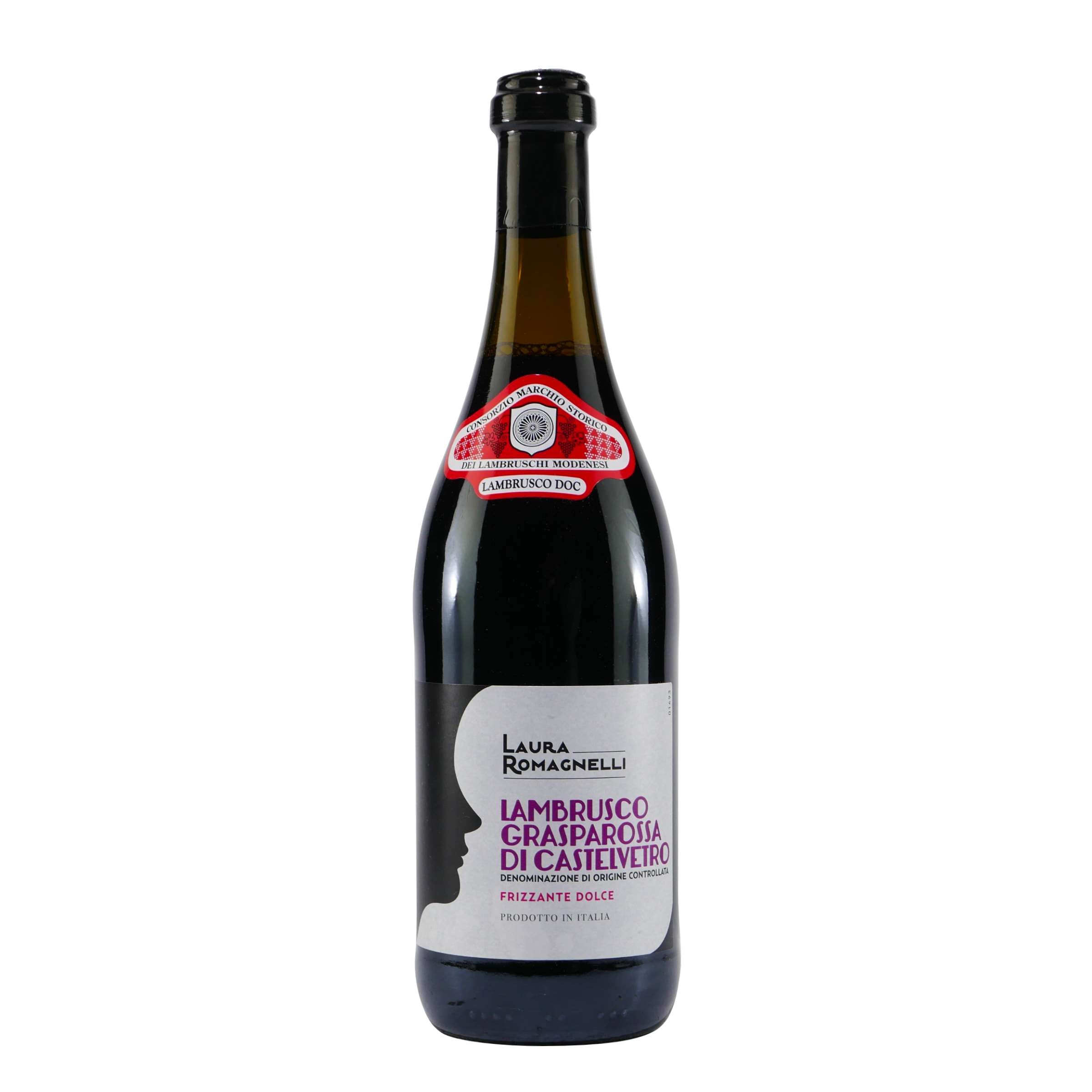 Lambrusco Grasparossa Perlwein DOC -lieblich- (6 x 0,75L)