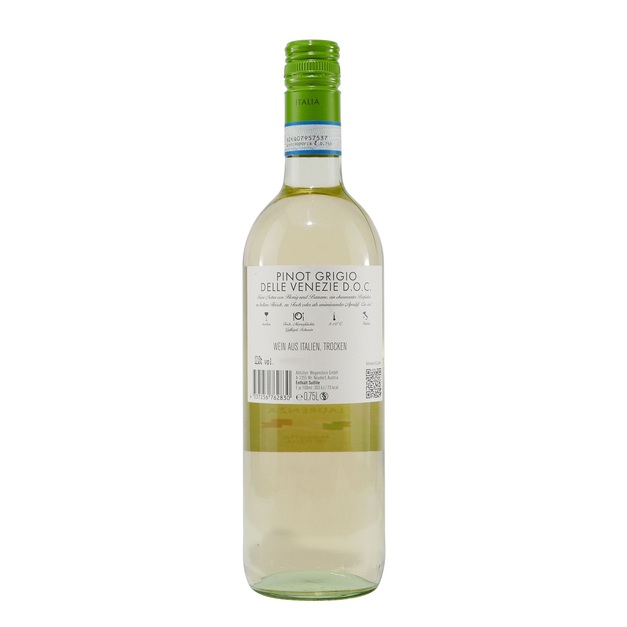 Laurenza Pinot Grigio DOC -trocken- (6 x 0,75L)
