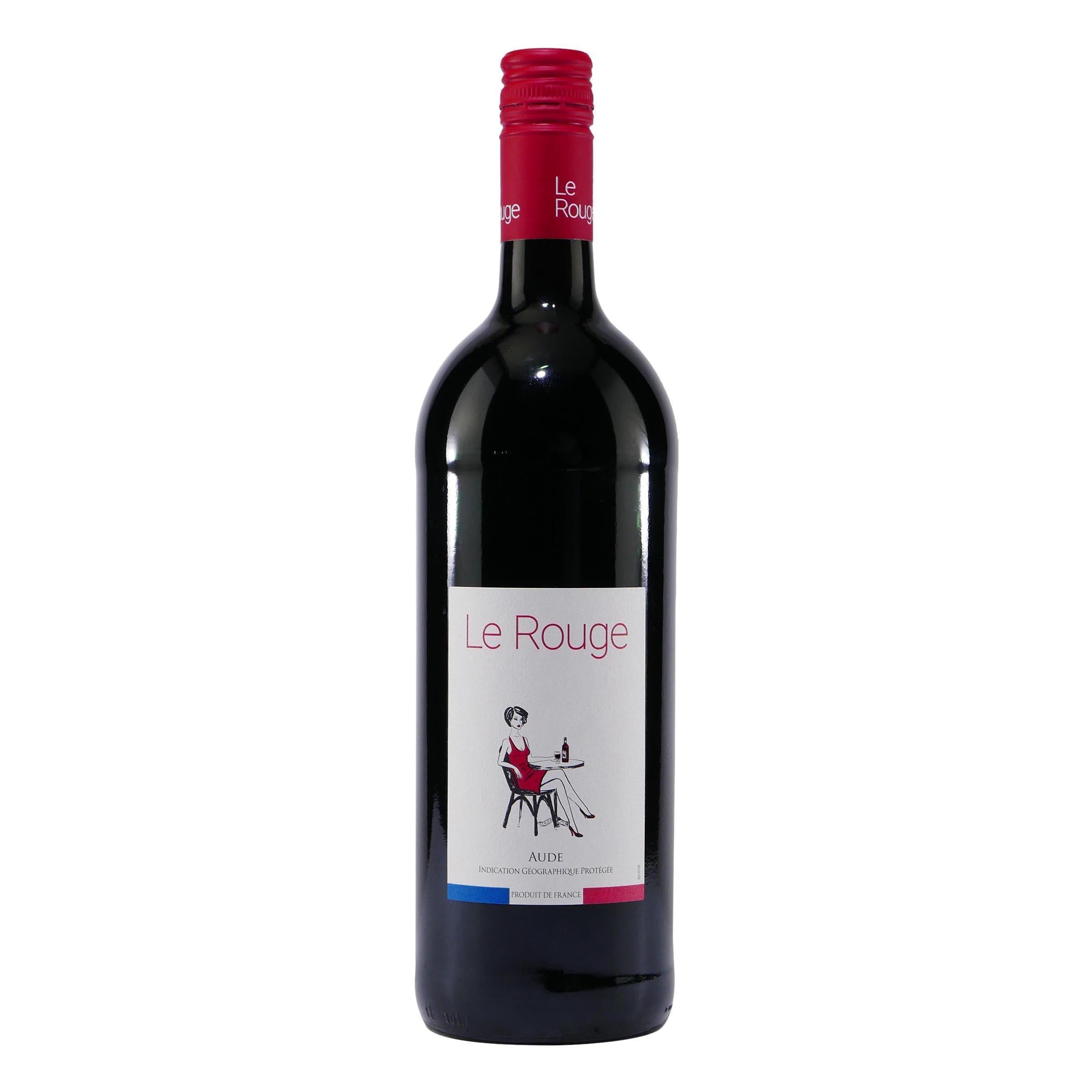 Le Rouge Aude IGP -trocken- (6 x 1,0L)