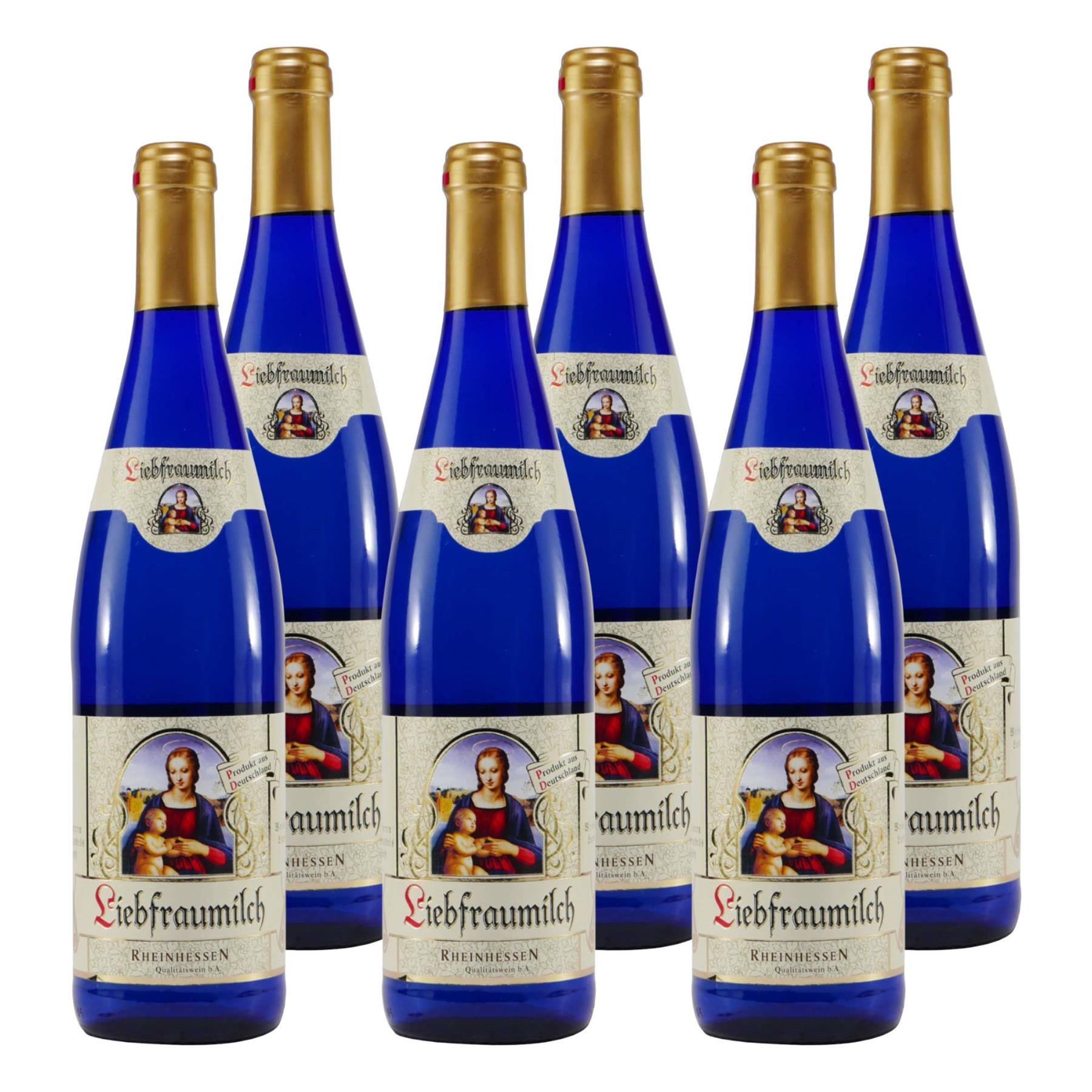 Burgherrn Liebfraumilch Weißwein QbA -lieblich- (6 x 0,75L)