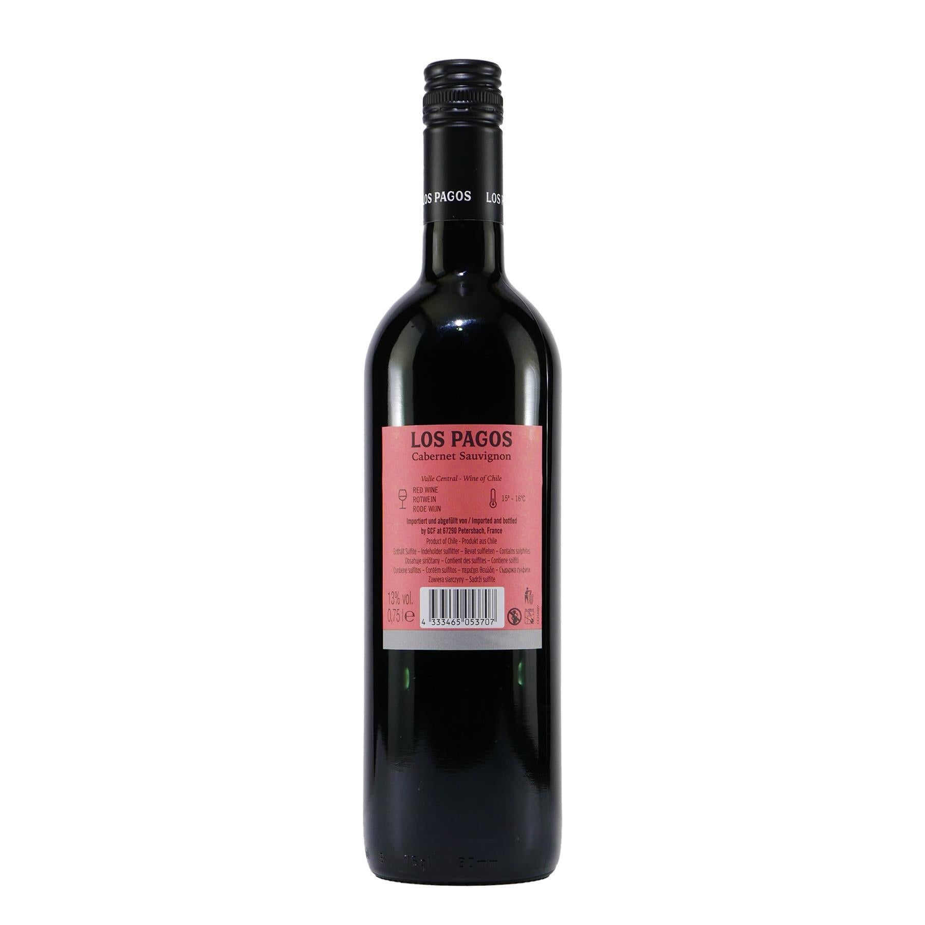 Los Pagos Cabernet Sauvignon Rotwein (6 x 0,75L)