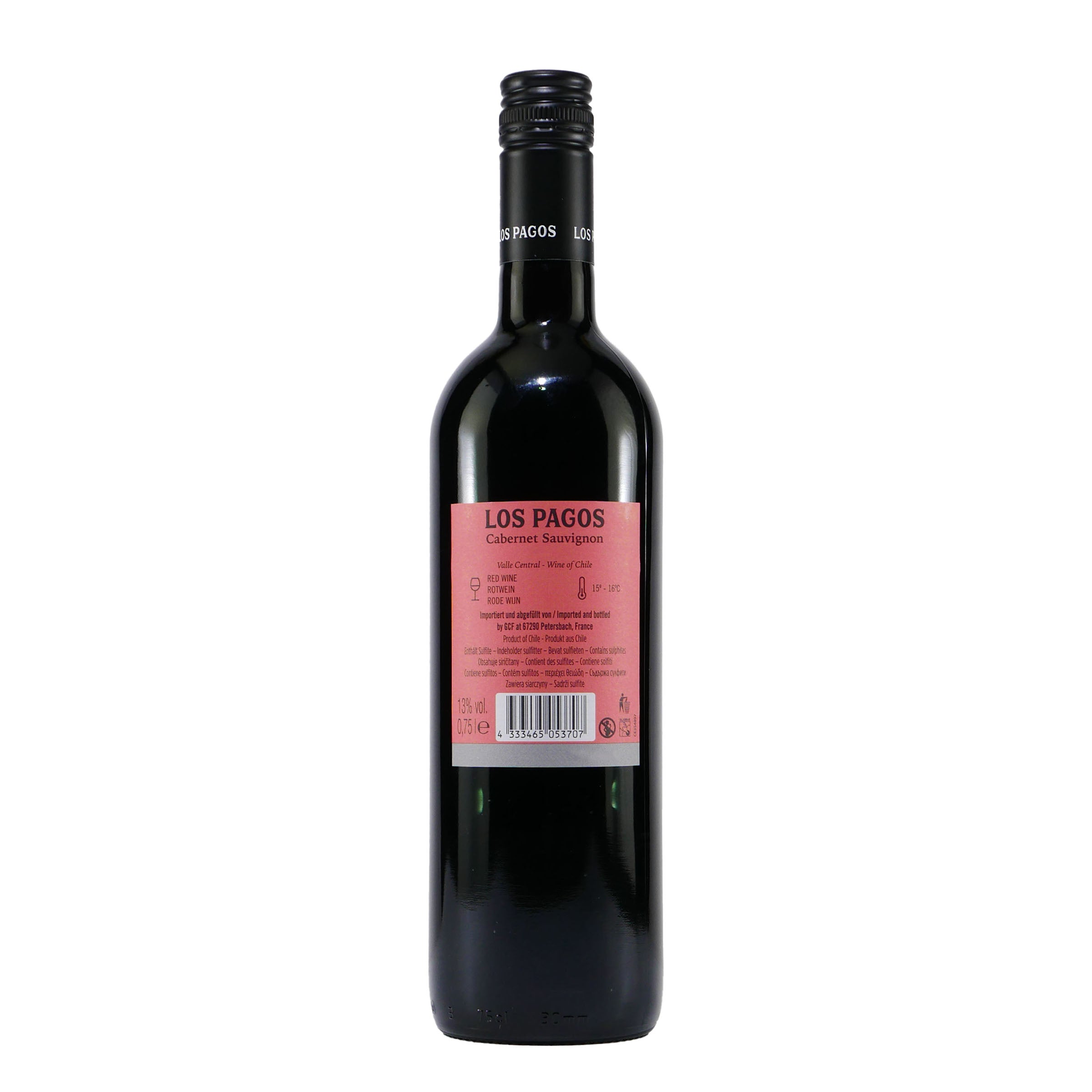 Los Pagos Cabernet Sauvignon Rotwein mit Geschenk-HK
