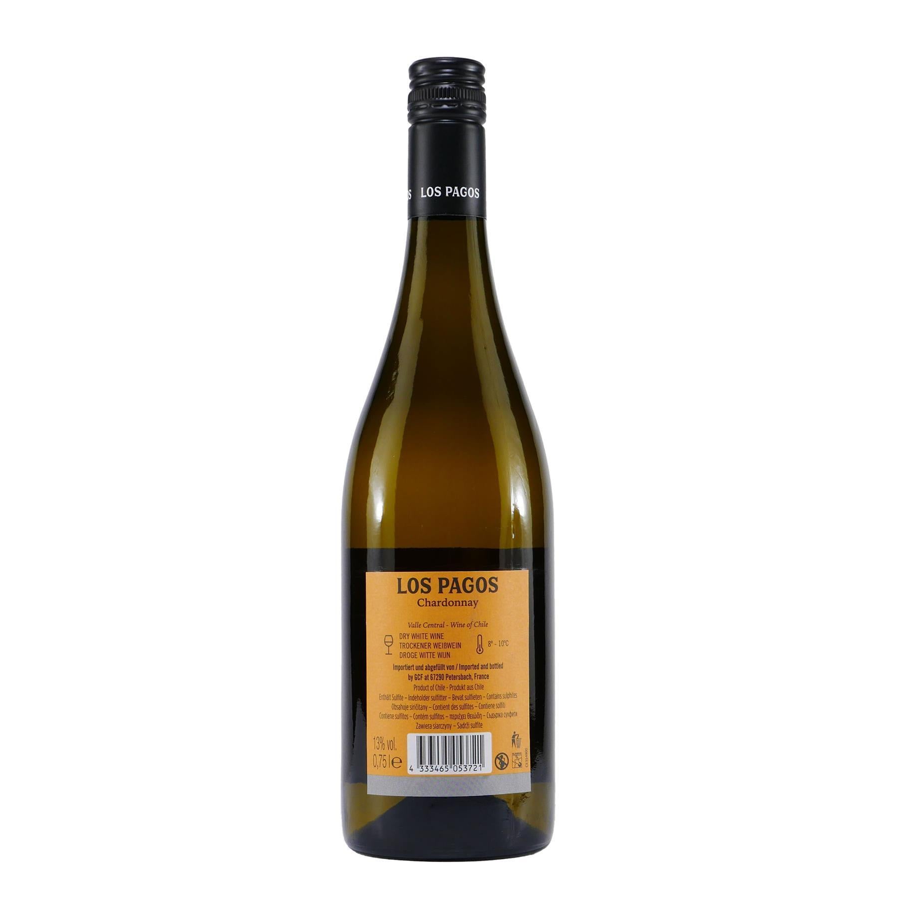 Los Pagos Chardonnay Weißwein -trocken- (6 x 0,75L)