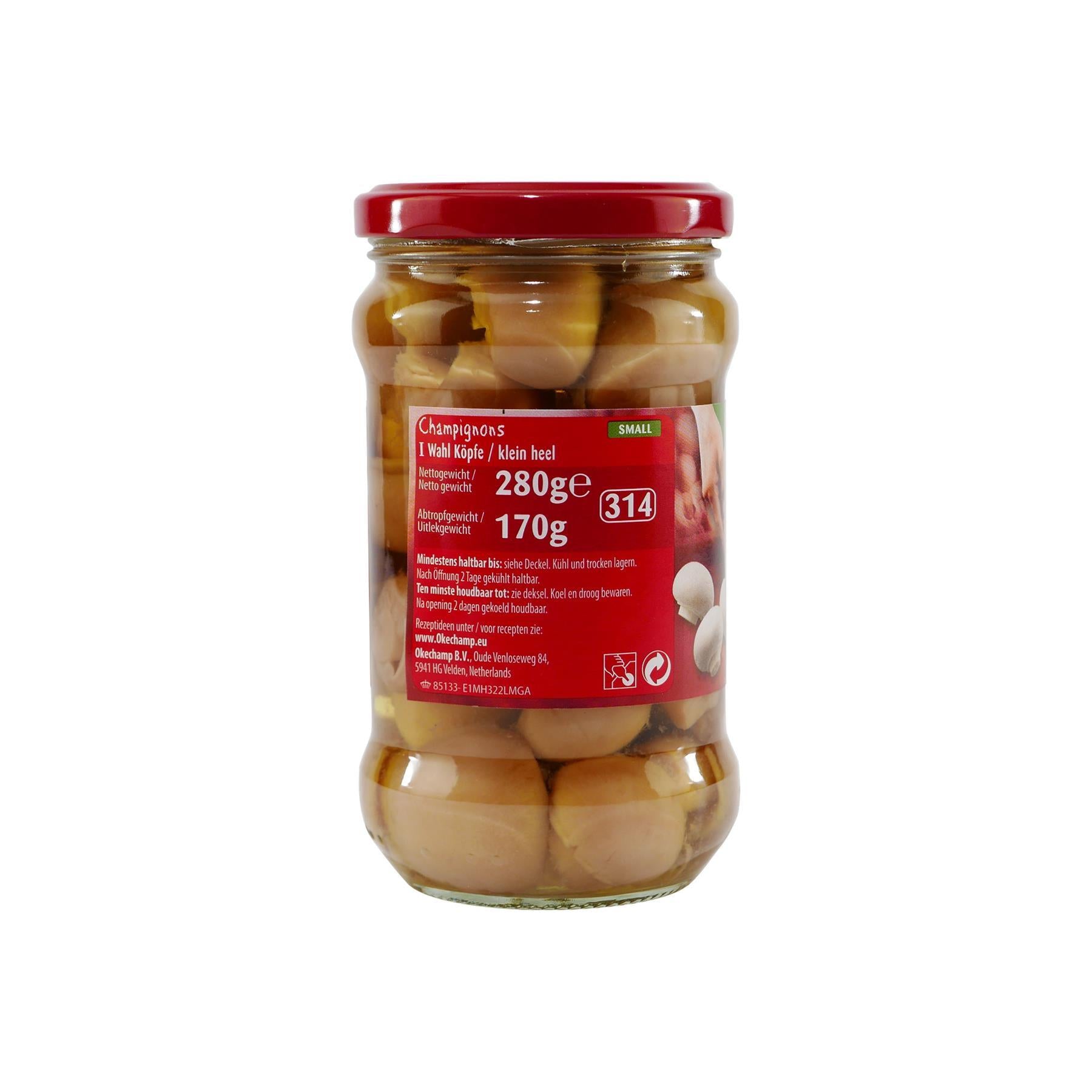 Lutece Champignons Köpfe Klein (12 x 280g)