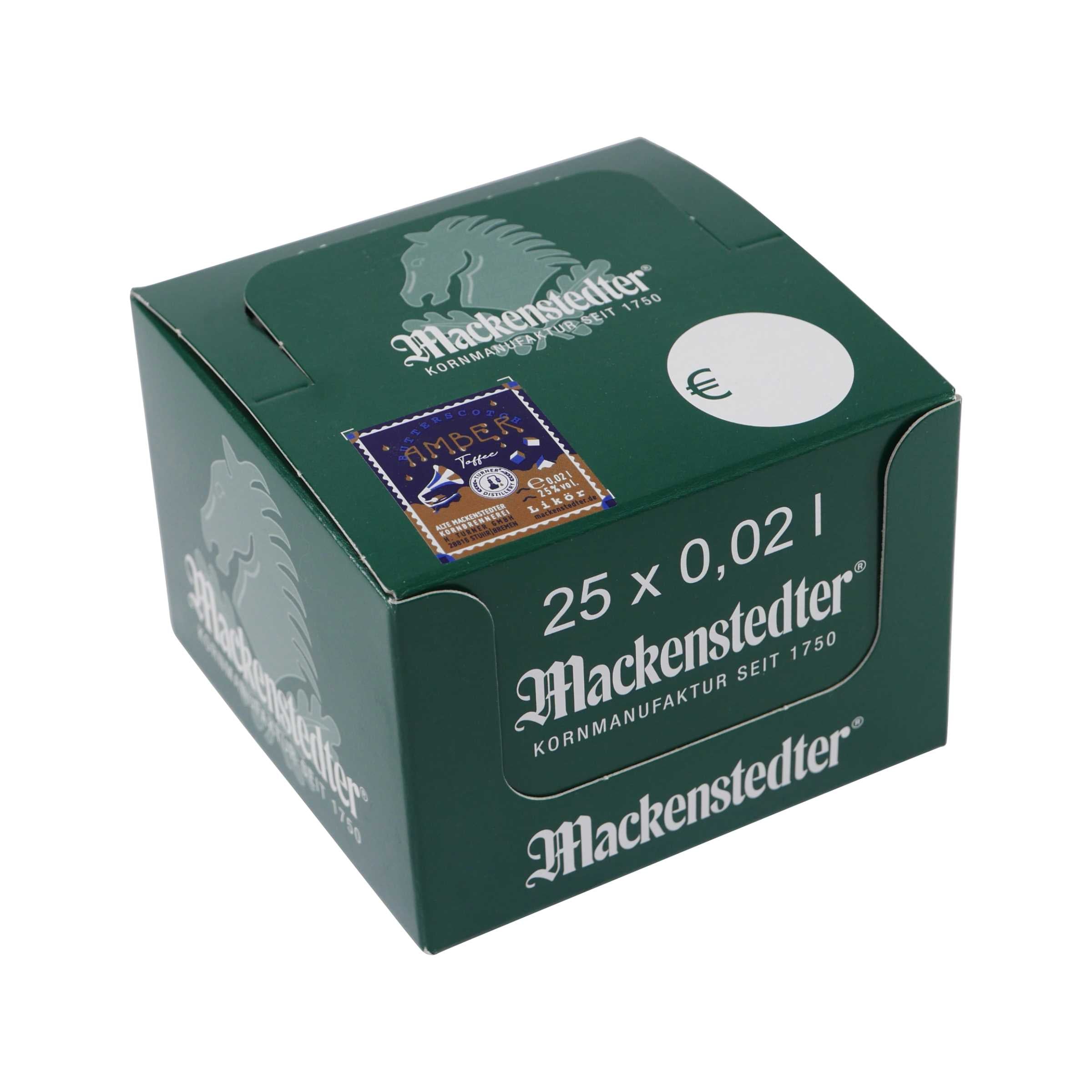 Mackenstedter Amber Toffee Likör (25 x 0,02L)