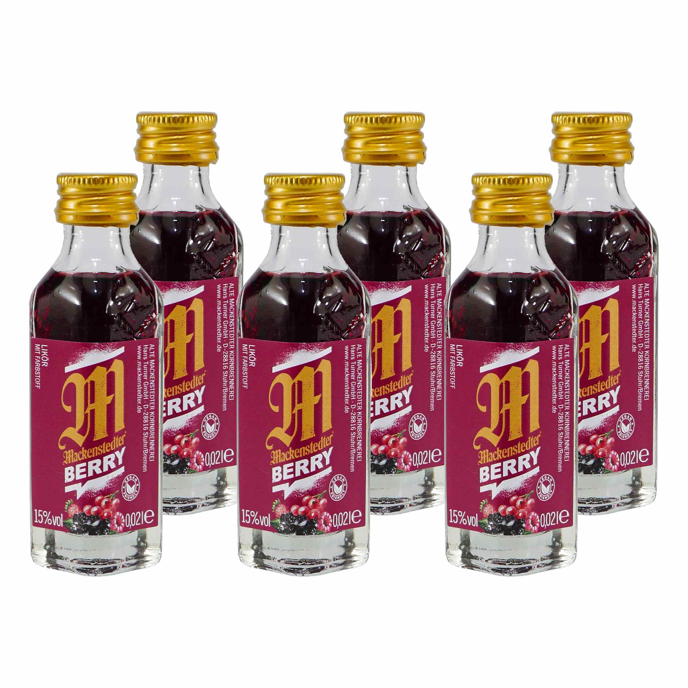 Mackenstedter Berry Likör (25 x 0,02L)