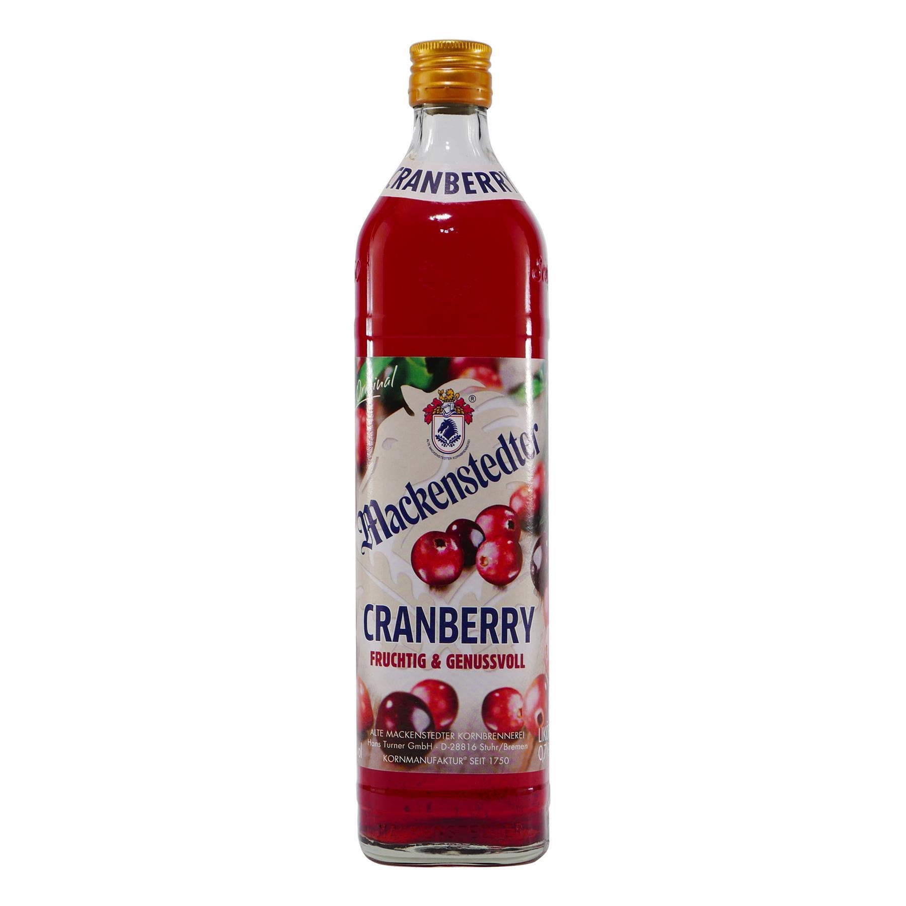 Mackenstedter Cranberry Likör (6 x 0,7L)