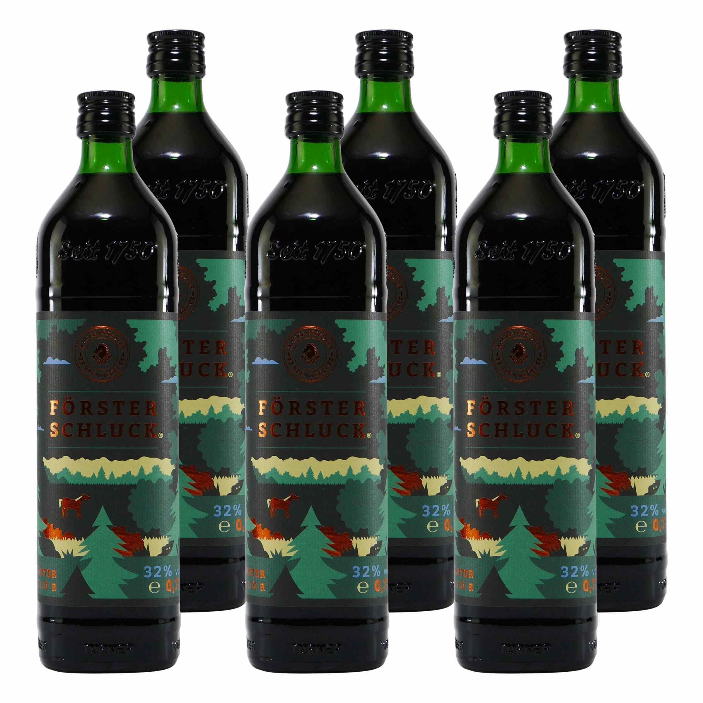 Mackenstedter Försterschluck Kräuterlikör (6 x 0,7L)