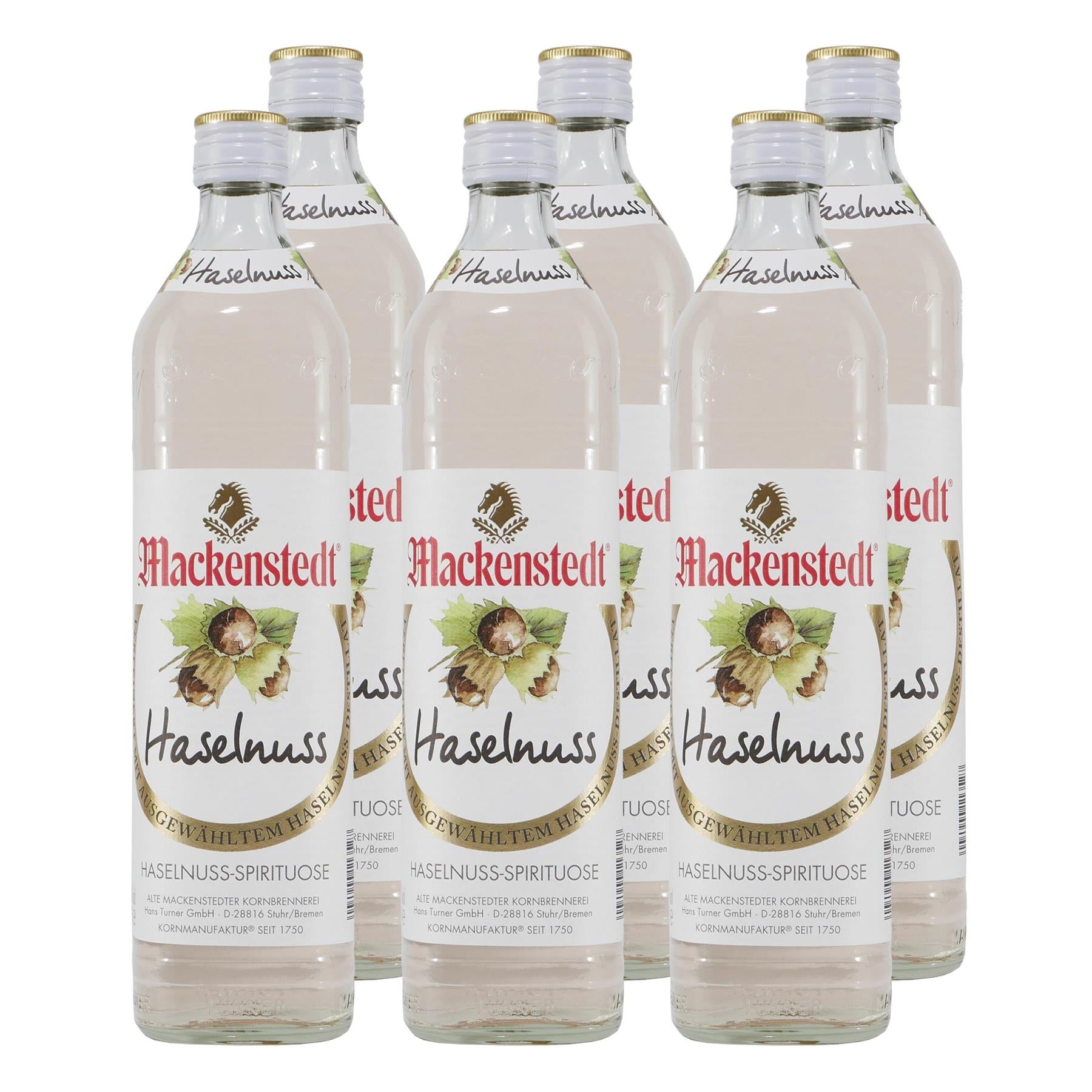 Mackenstedter Haselnuss Obstschnaps (6 x 0,7L)