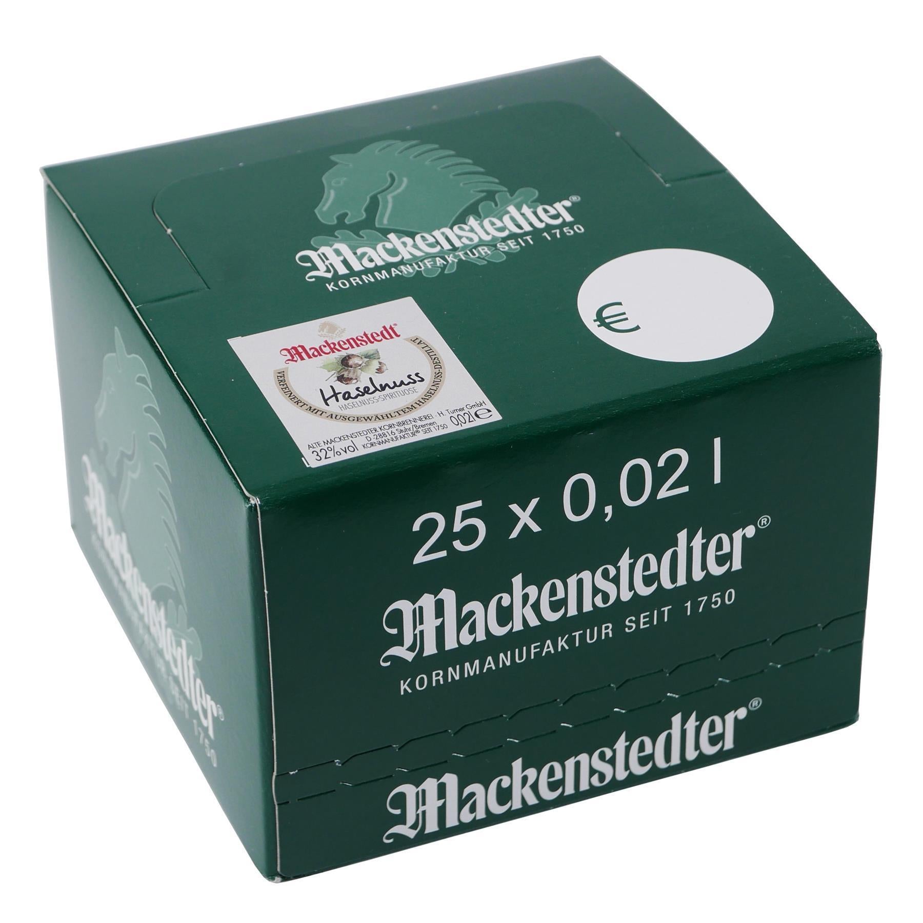 Mackenstedter Haselnuss Obstschnaps (25 x 0,02L)